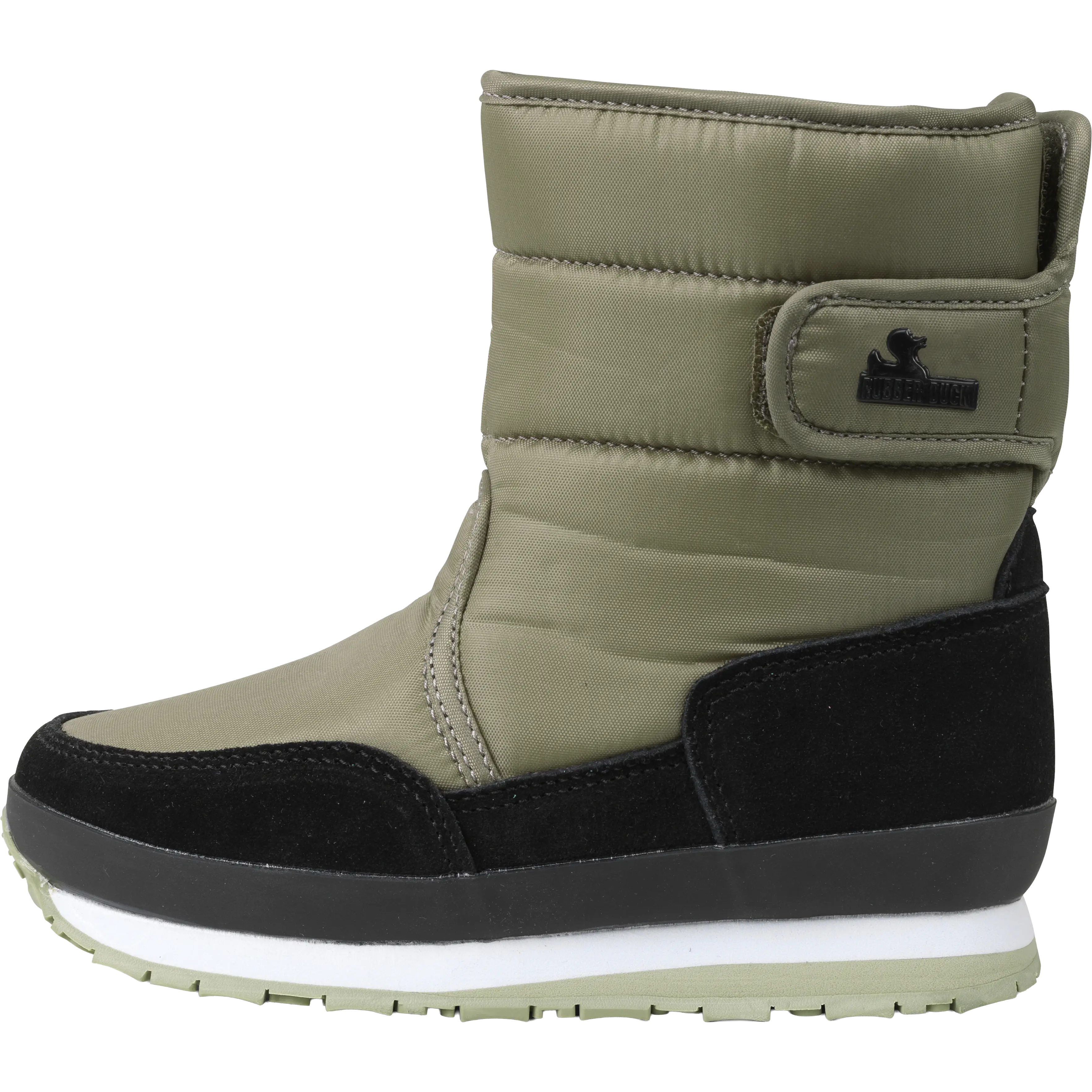 Rubber Duck Snowjogger Kids - Khaki - 33 - Vinterstøvler til børn