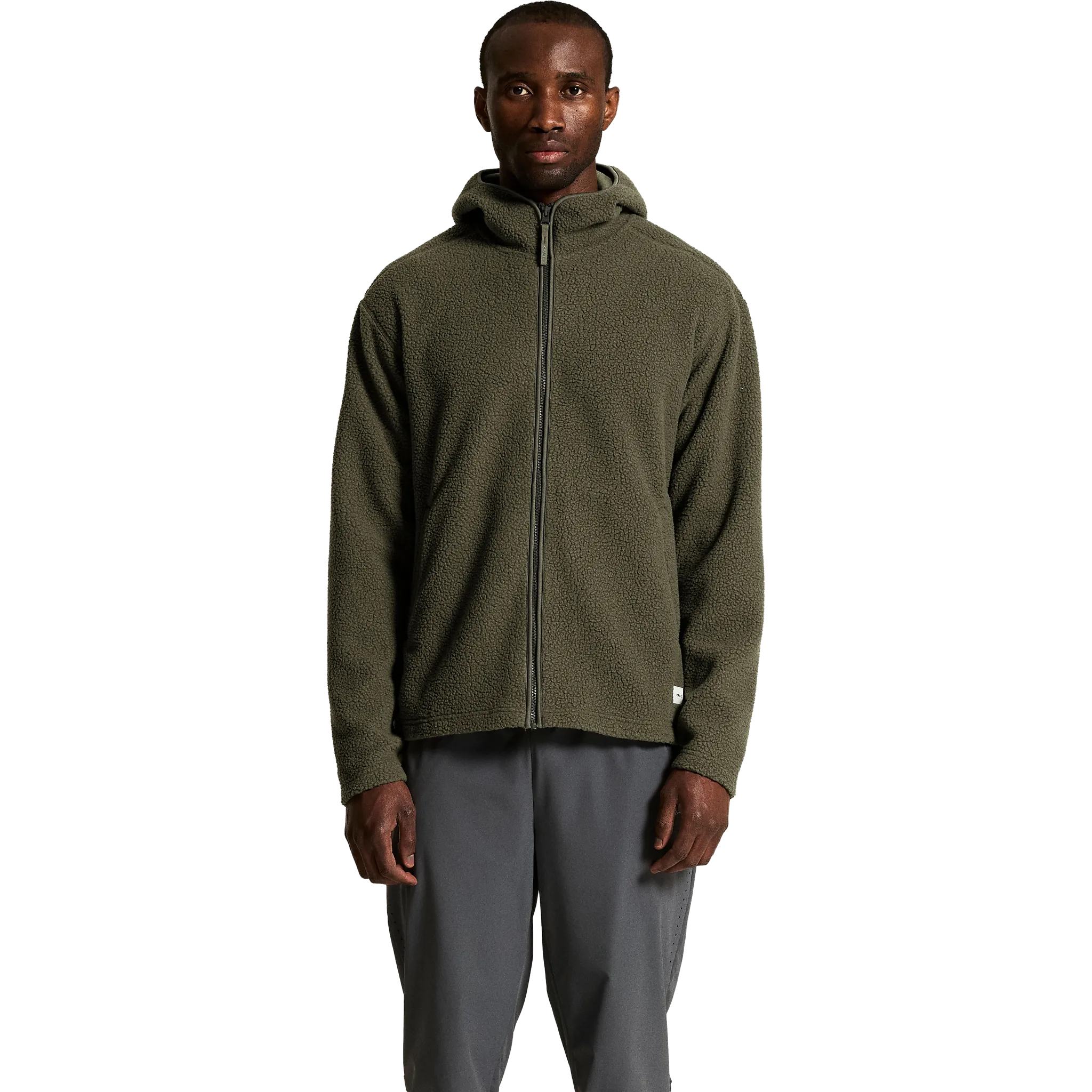 Join Pile Fleece FZ Hood Men