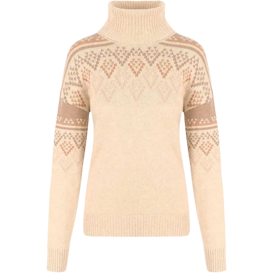Azha Roll Neck Women sweater