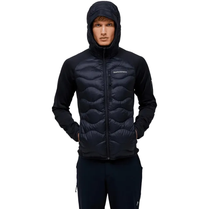 Down Hybrid Hood Jacket Men herrjacka