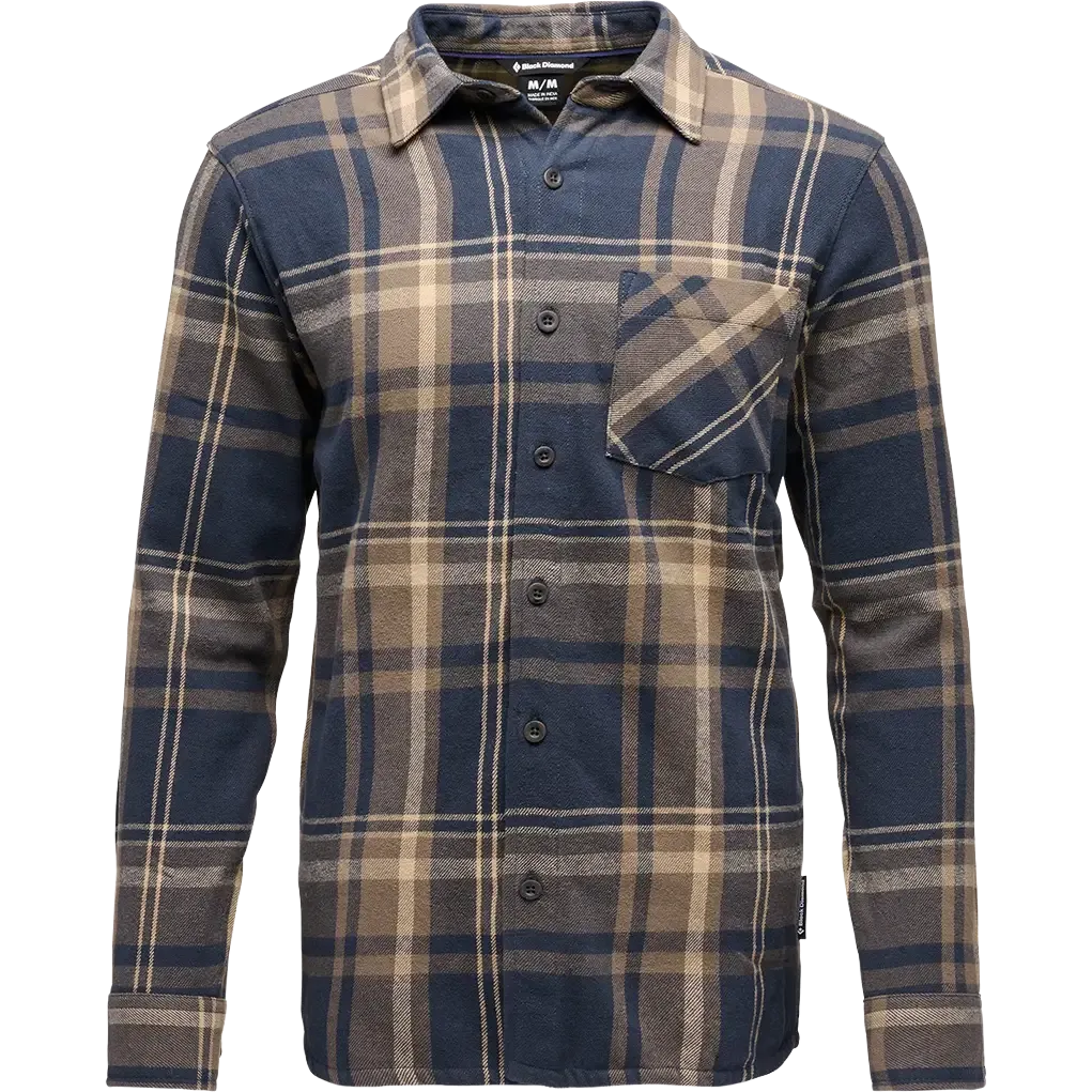 Project Flannel Shirt Men Skjorta
