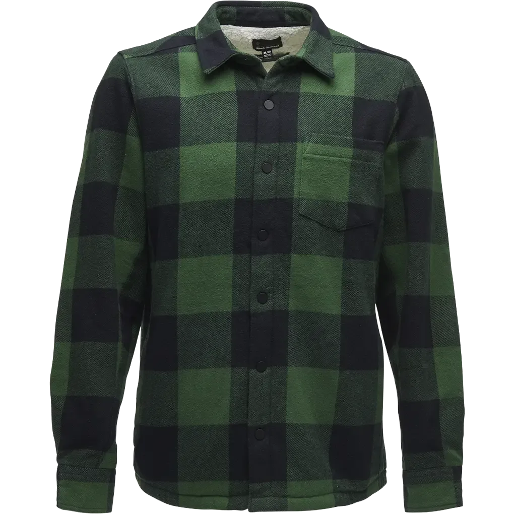 Project Lined Flannel Men skjorta