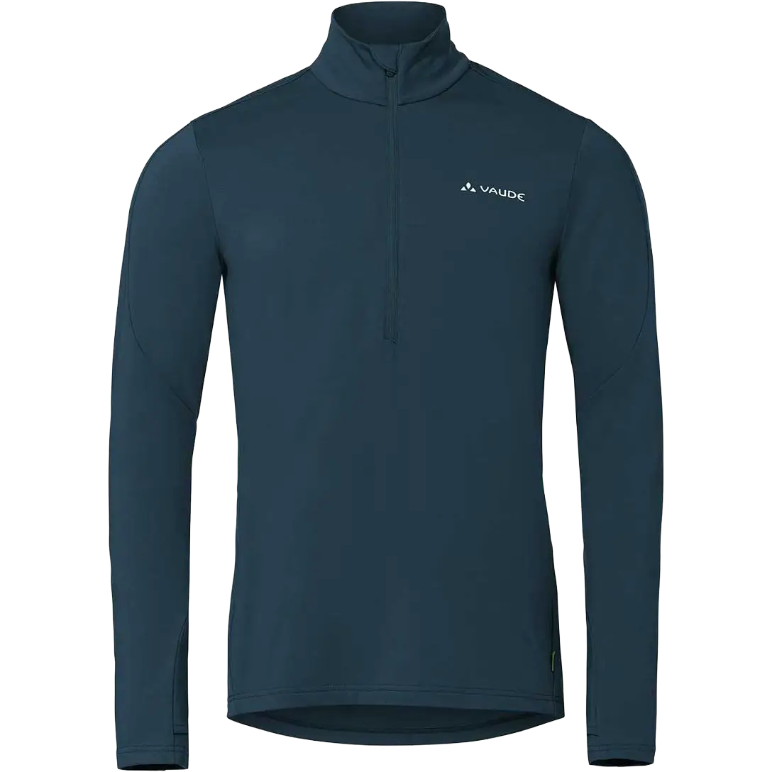 Vaude Livigno Halfzip II Men fleece - Dark Sea - 3XL - Fleecetrøjer