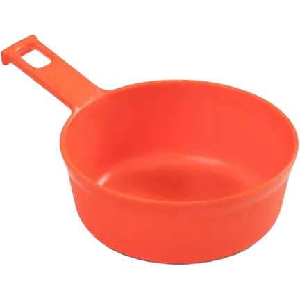 Nordpol Stor Mugg med greb, 0,8 liter - ORANGE - One size - Spisegrej