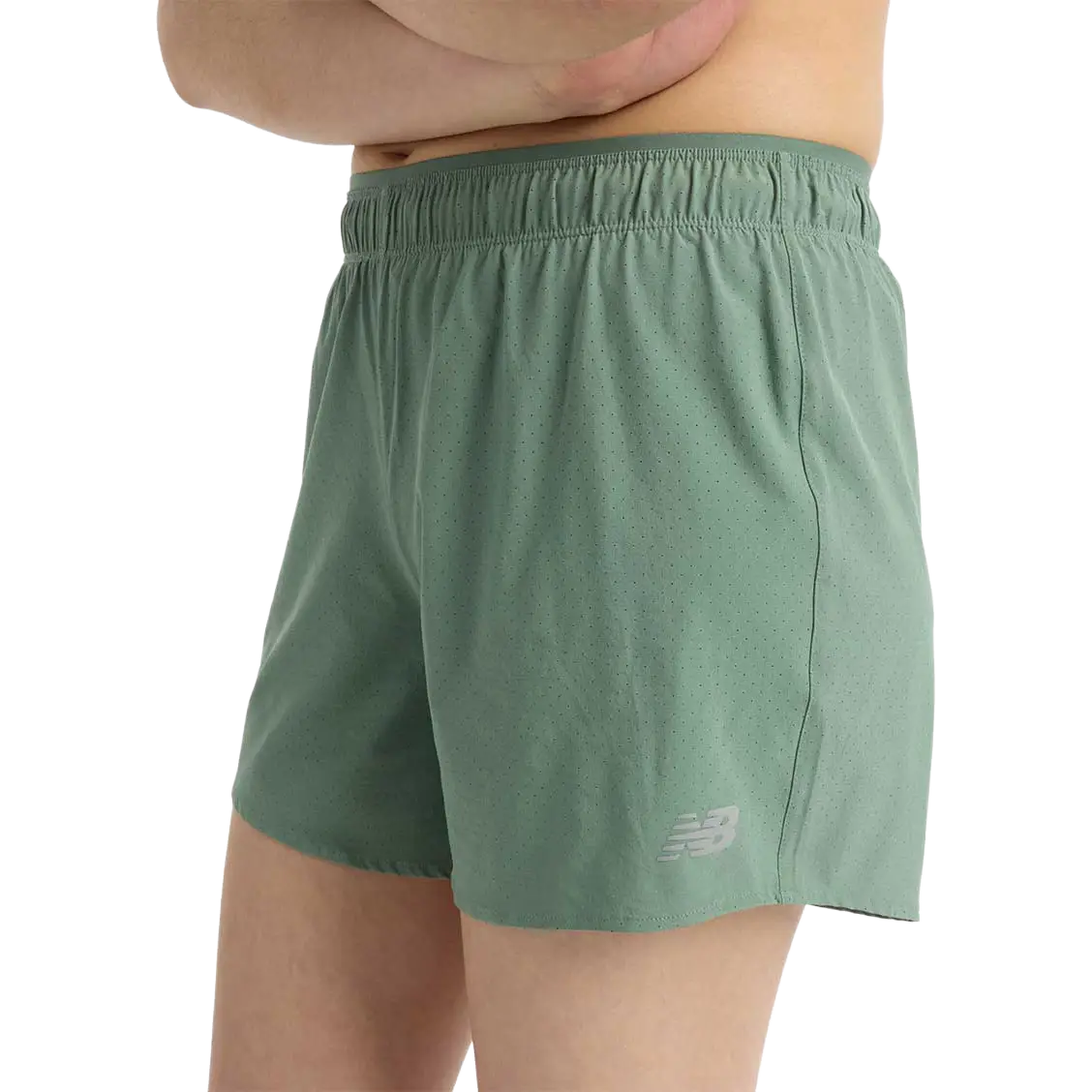 New Balance RC Seamless Short 5'' Women - Dark Juniper - L - Løbeshorts