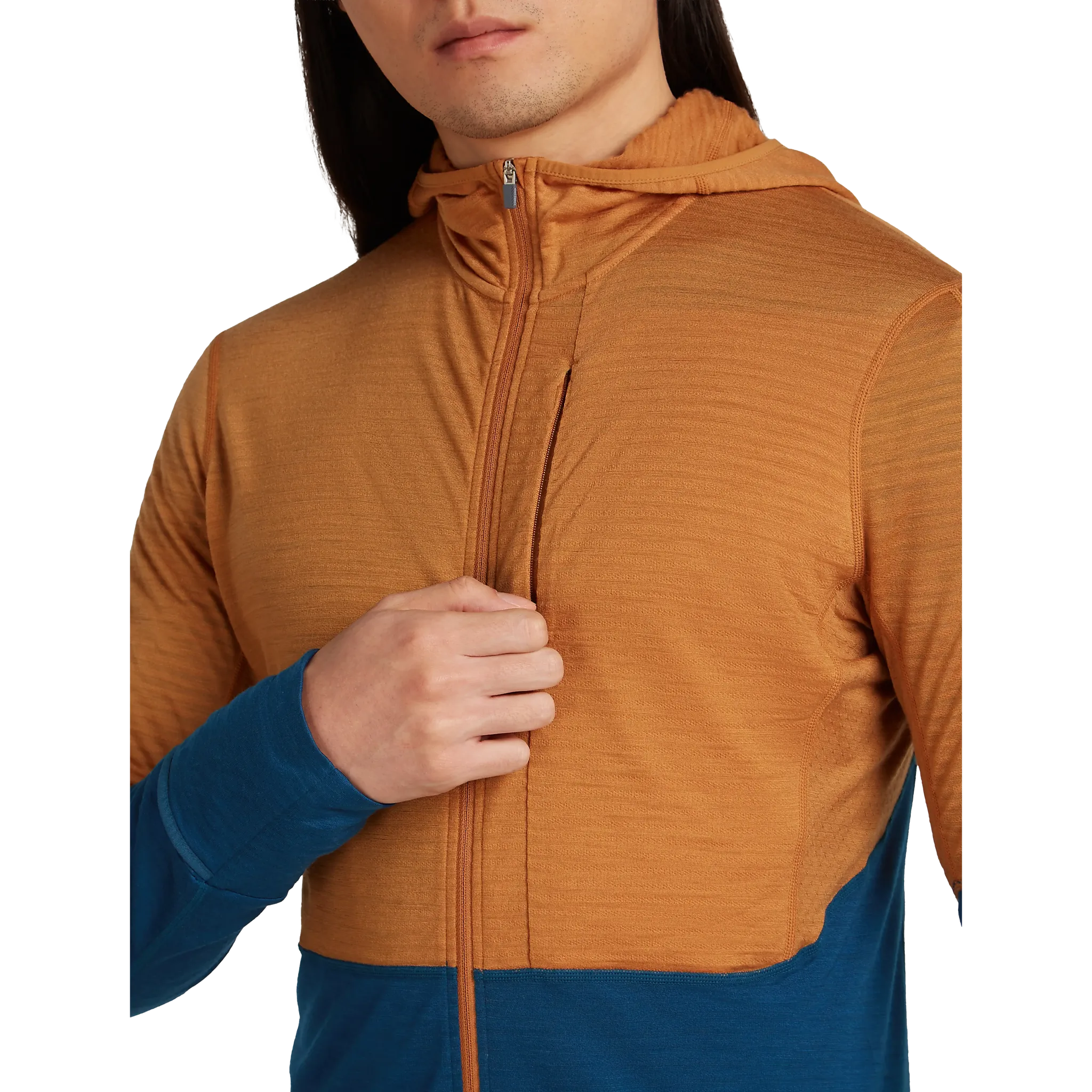 Realfleece Descender LS Zip Hood Men Fleece
