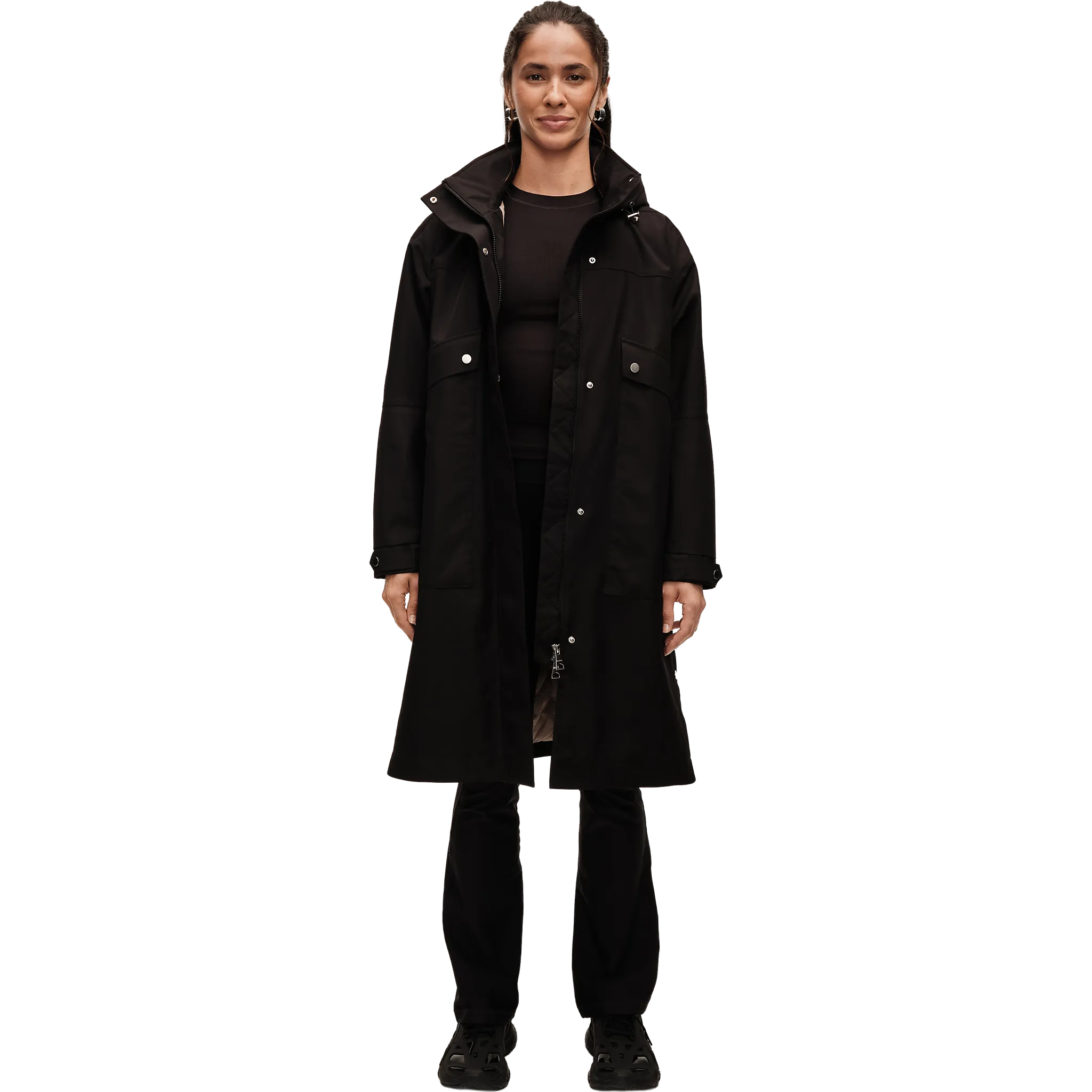 Light Padded Rain Parka Woman