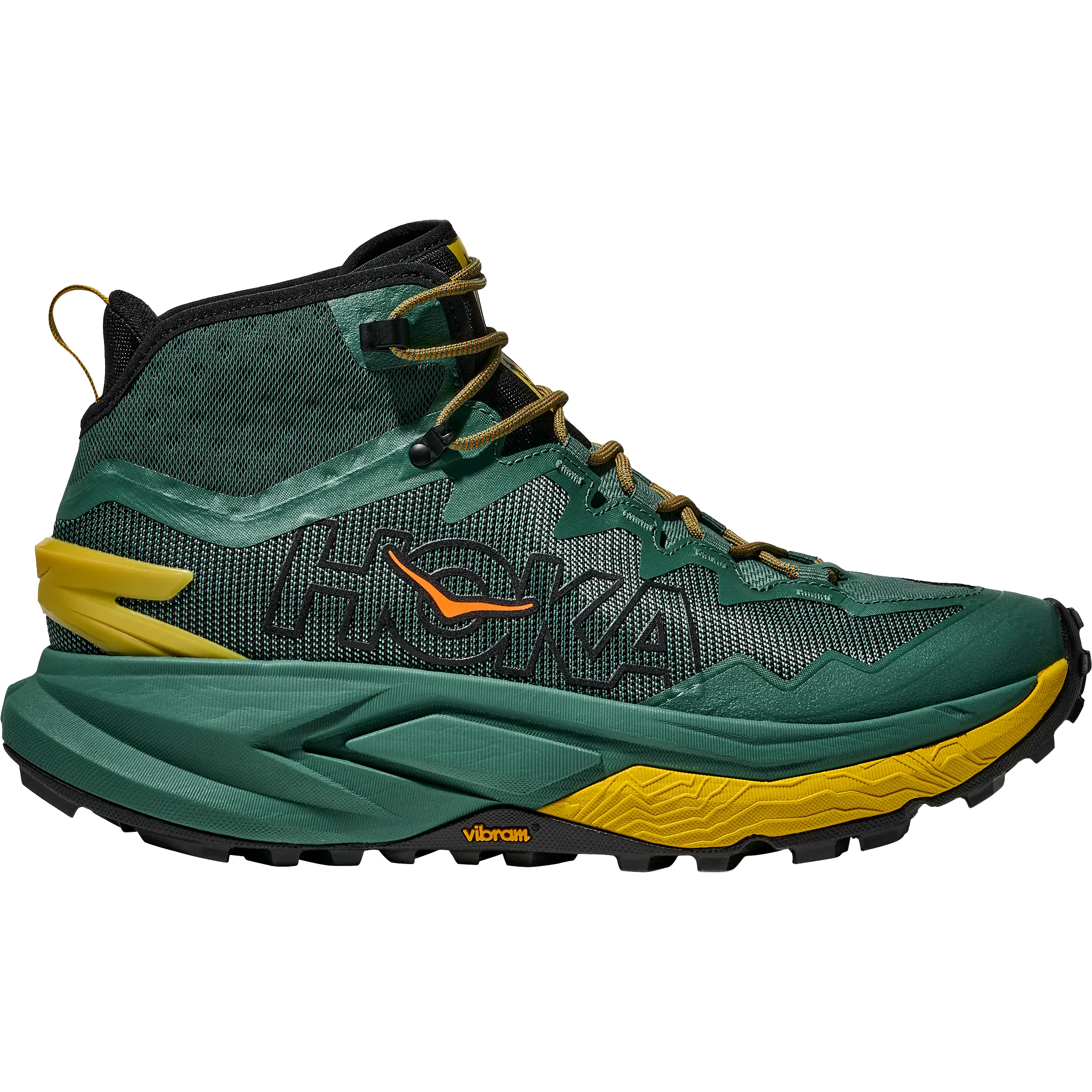 HOKA One One Mafate Hike Men - Thyme/Yellow Gold - US10/UK9,5/44 - Vandrestøvler