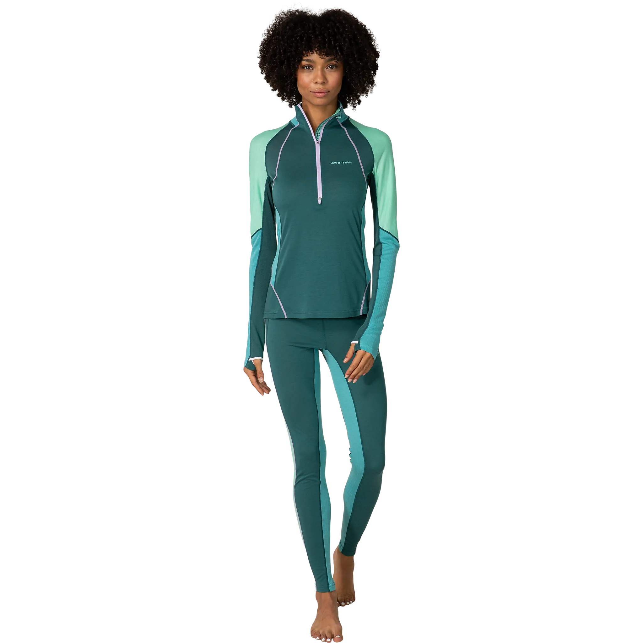 Alma Halfzip LS Shirt Women