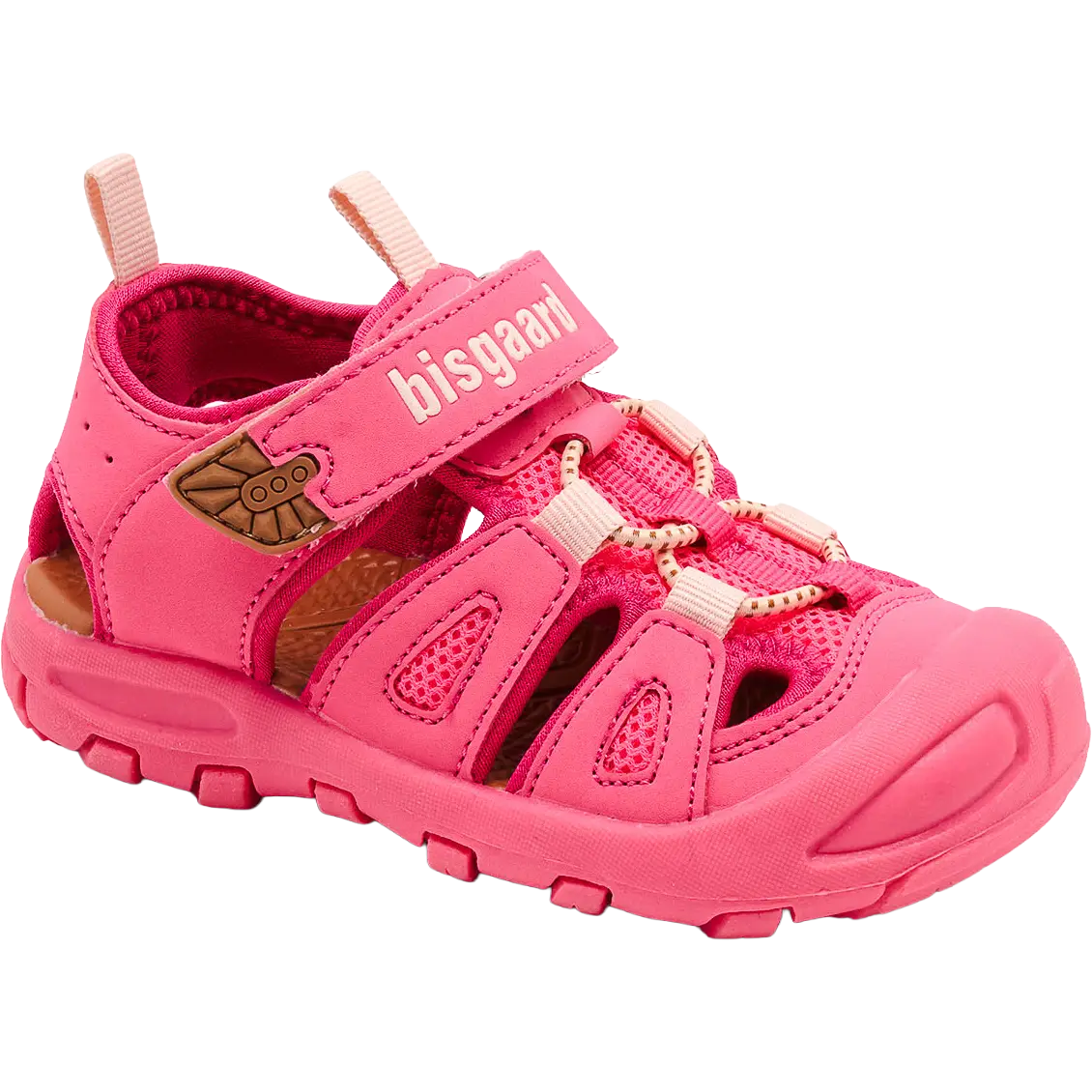 Bisgaard Parker Sandal Kids - Pink - 22 - Hverdagssandaler til børn