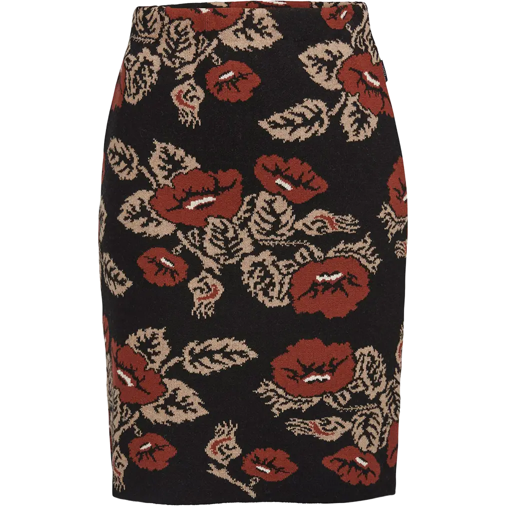 Holebrook Amira Skirt nederdel - Black/Multi Color - S