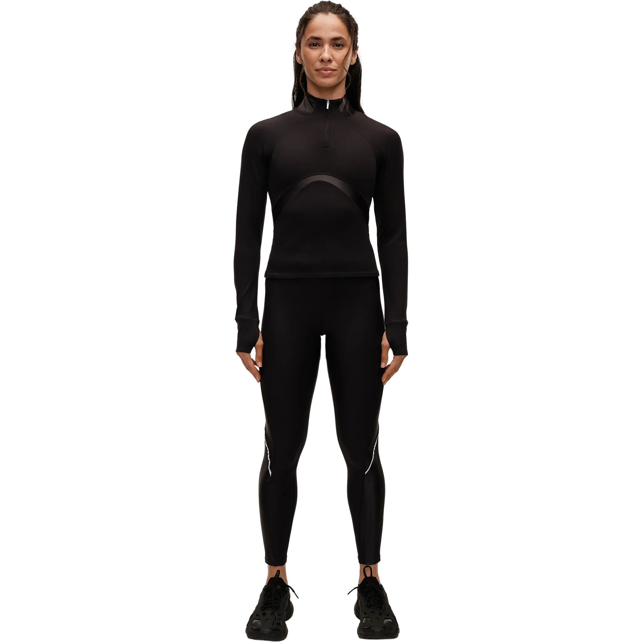 Shiny Matte Long Sleeve Woman