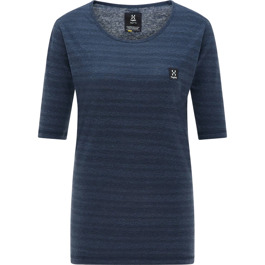 Haglöfs Dal Tee Women T-shirt - Tarn Blue - XS - Kortærmet T-shirts