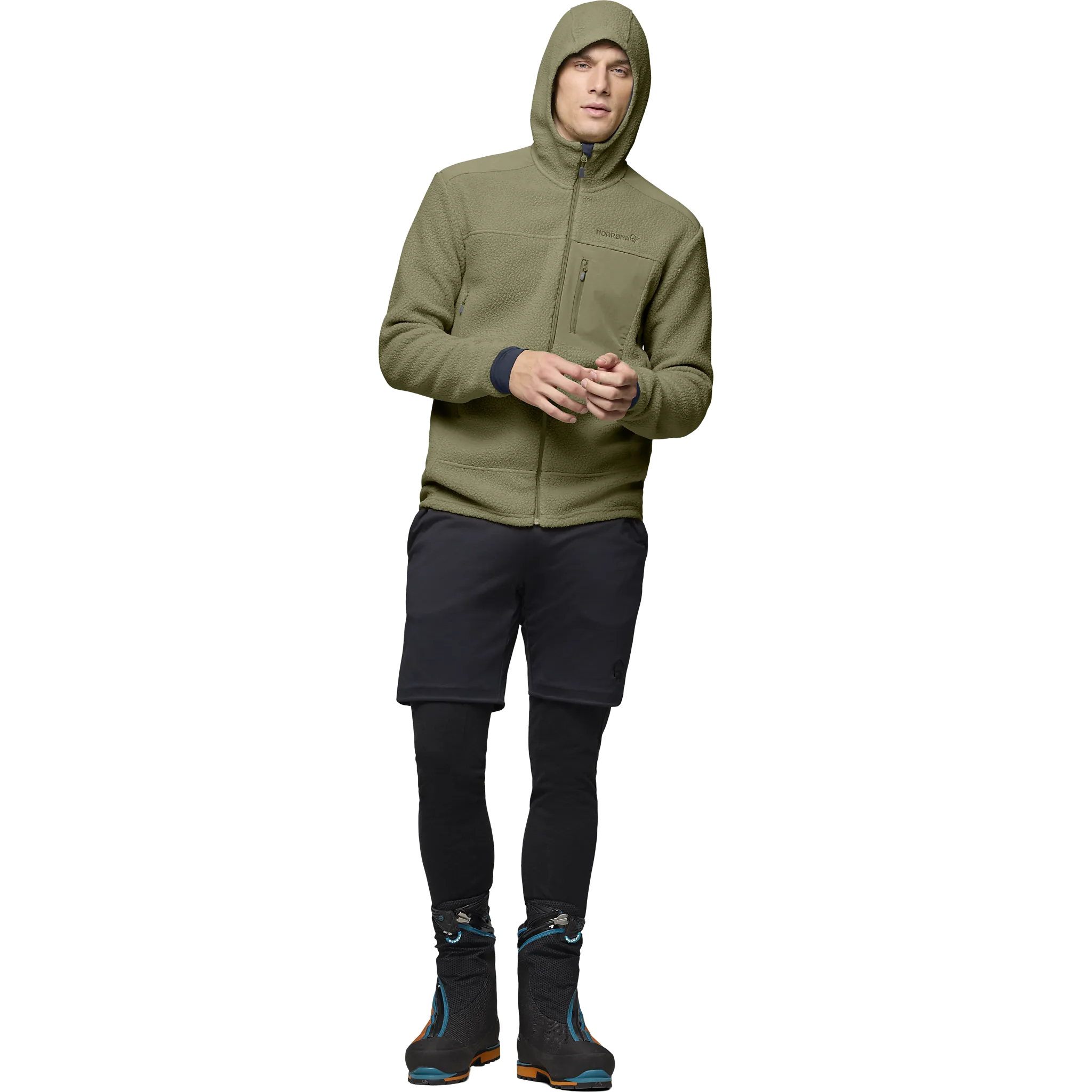 Trollveggen Warm3 Zip Hood Men