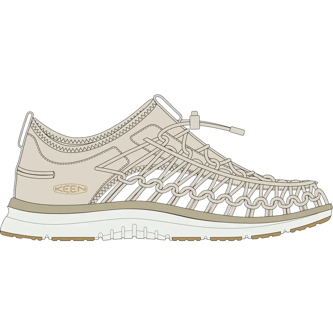 Uneek O3 Men herresko/sandal