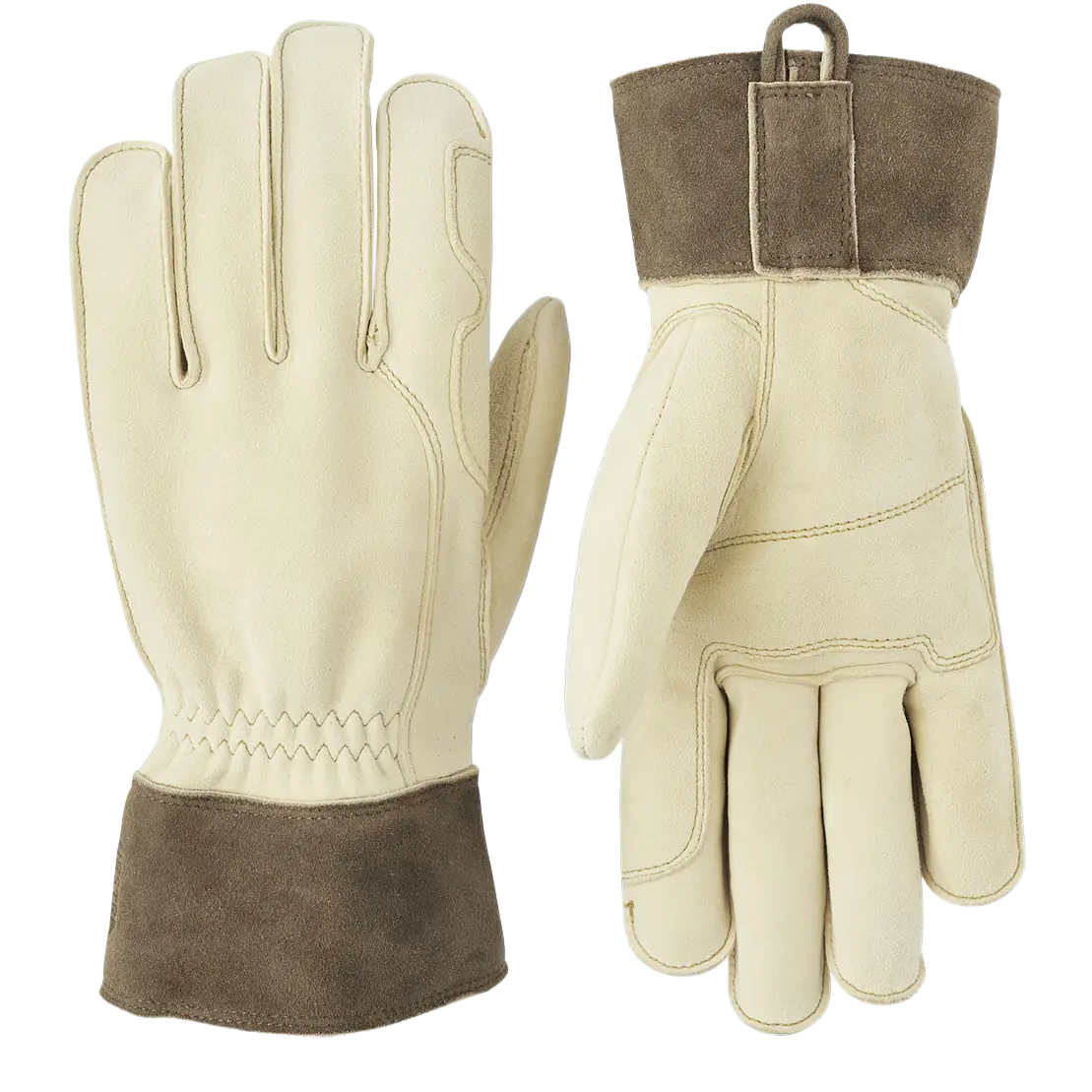 Hestra Chamois Ranch Glove 5 finger - Natural Yellow - 11 - Handsker