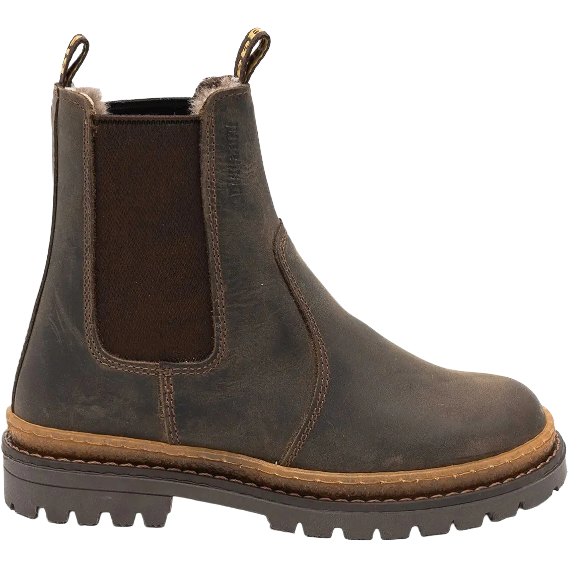 Bisgaard Neo Lamb Boot Junior - Rustic Brown - 35 - Vinterstøvler til børn