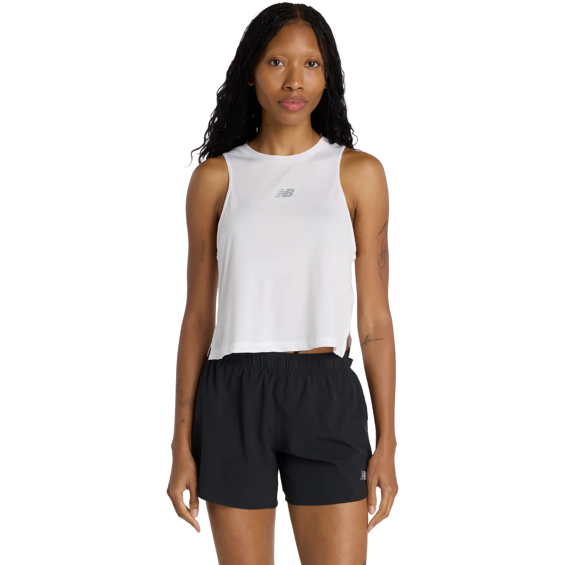 New Balance Infinity Propel Tank Women - White - L - Løbetoppe