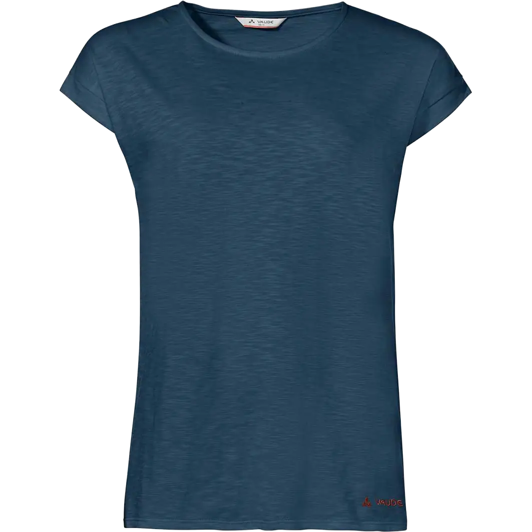Vaude Moja T-shirt IV Women dame-T-shirt - Dark Sea - 38 - Kortærmet T-shirts