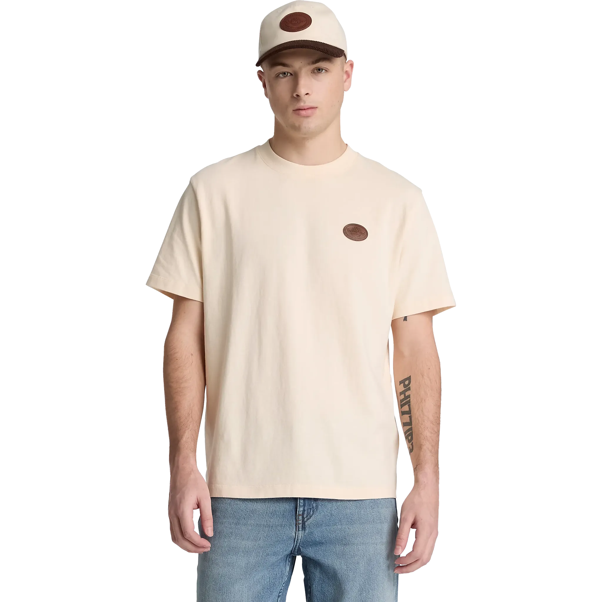  Leather Badge HW SS Tee