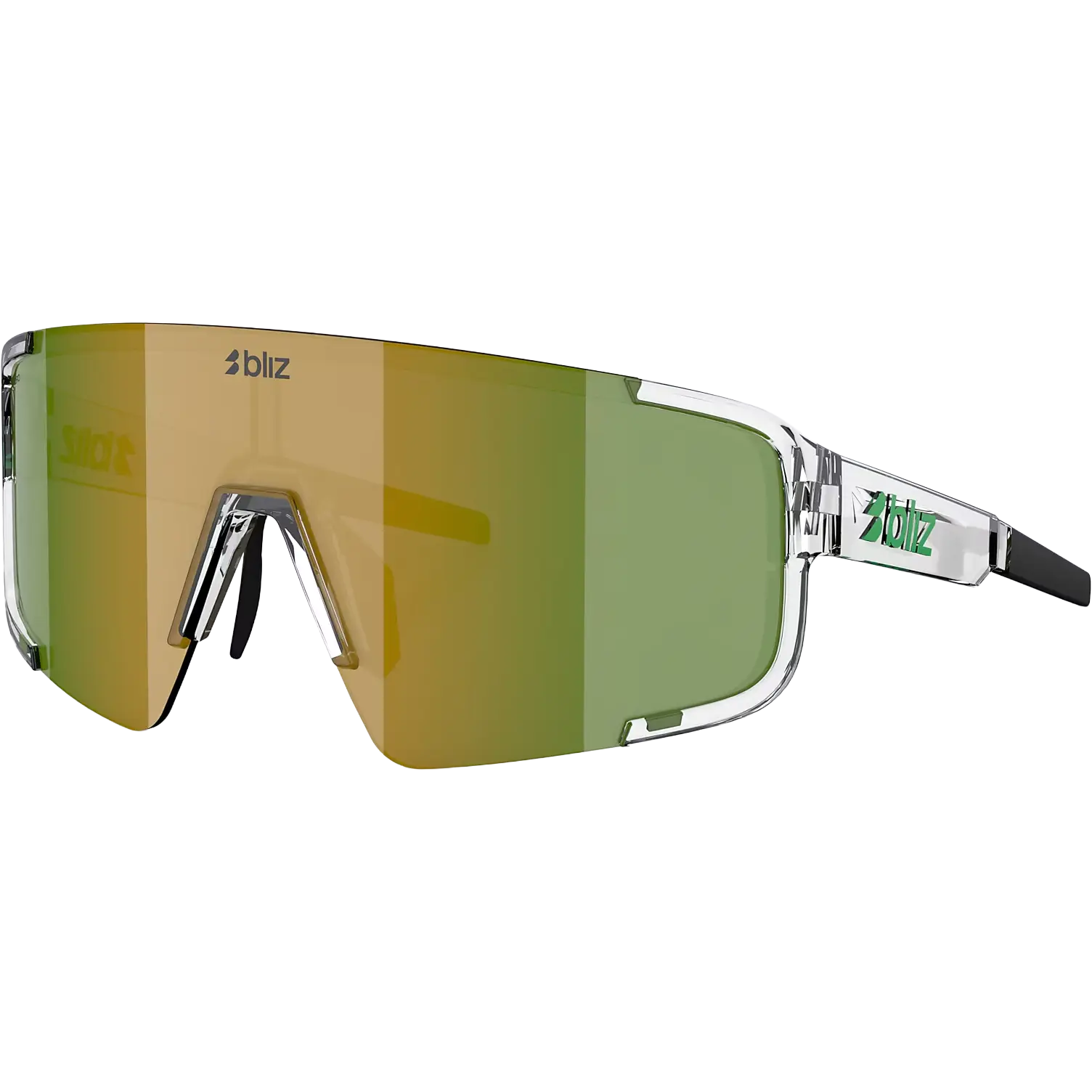 Bliz P003 Unisex Sportsbrille - Transparent White - One size - Solbriller