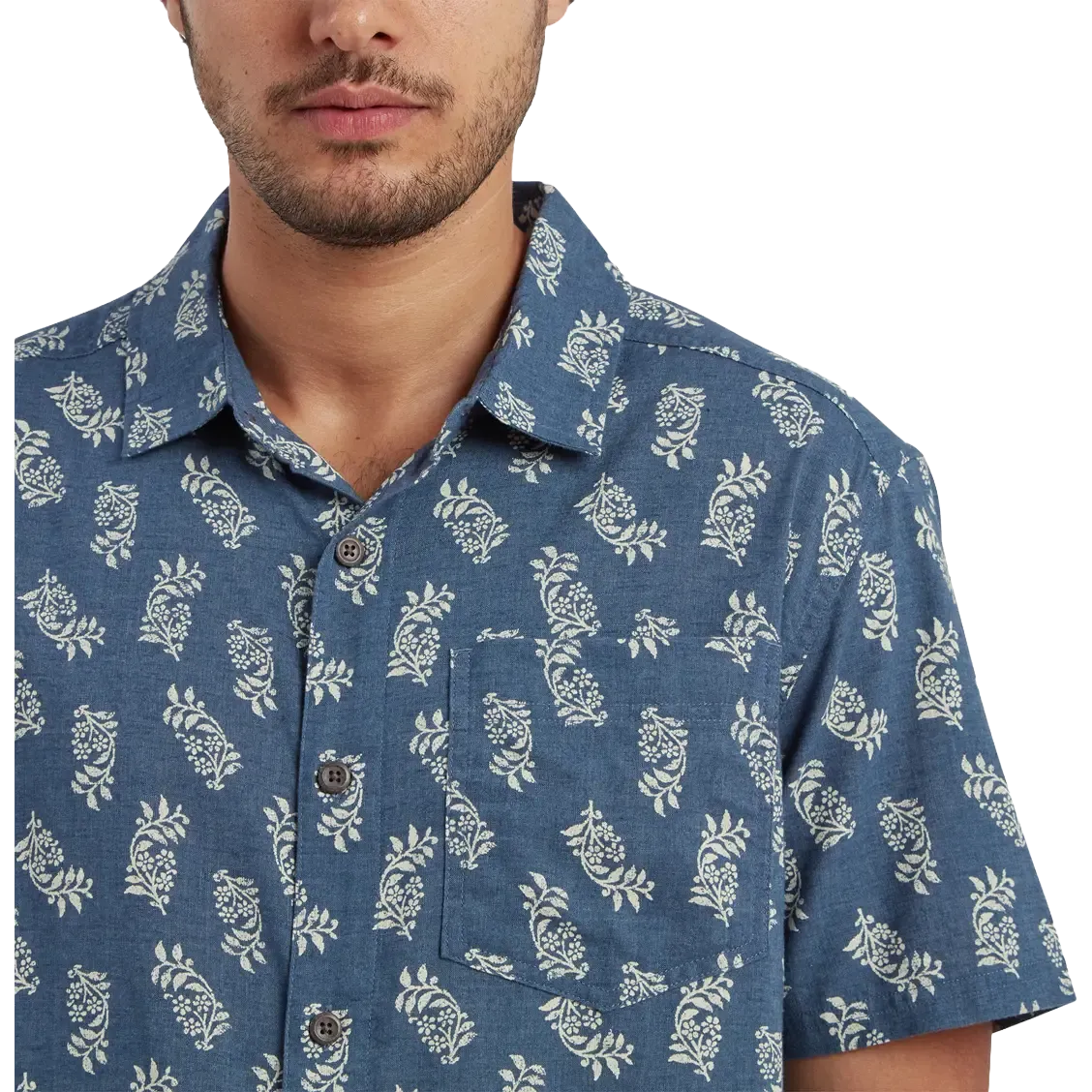 Indi Floral SS Shirt Men skjorta