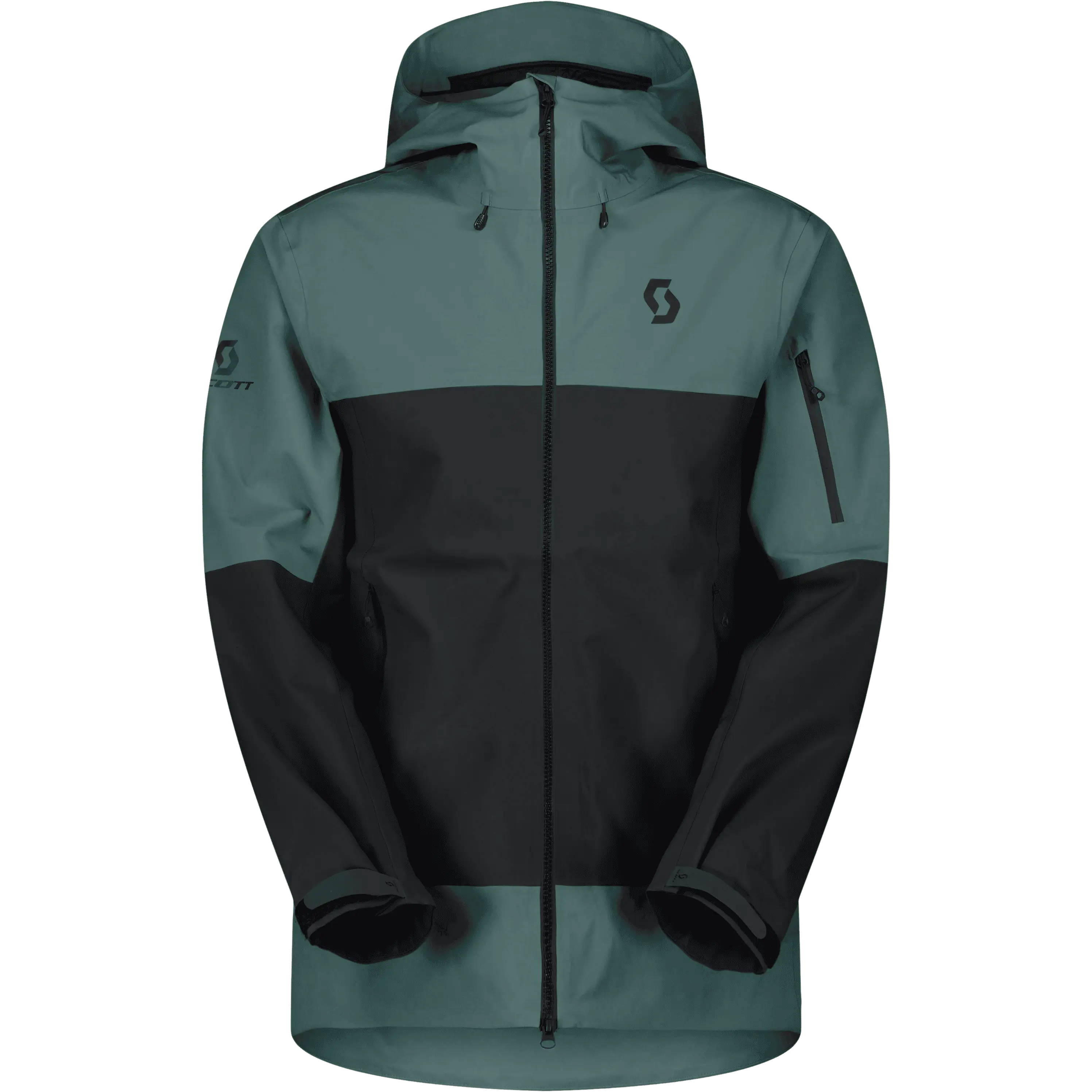 Scott Explorair 3L Jacket Men - Frozen Blue/Black - S - Regnjakker