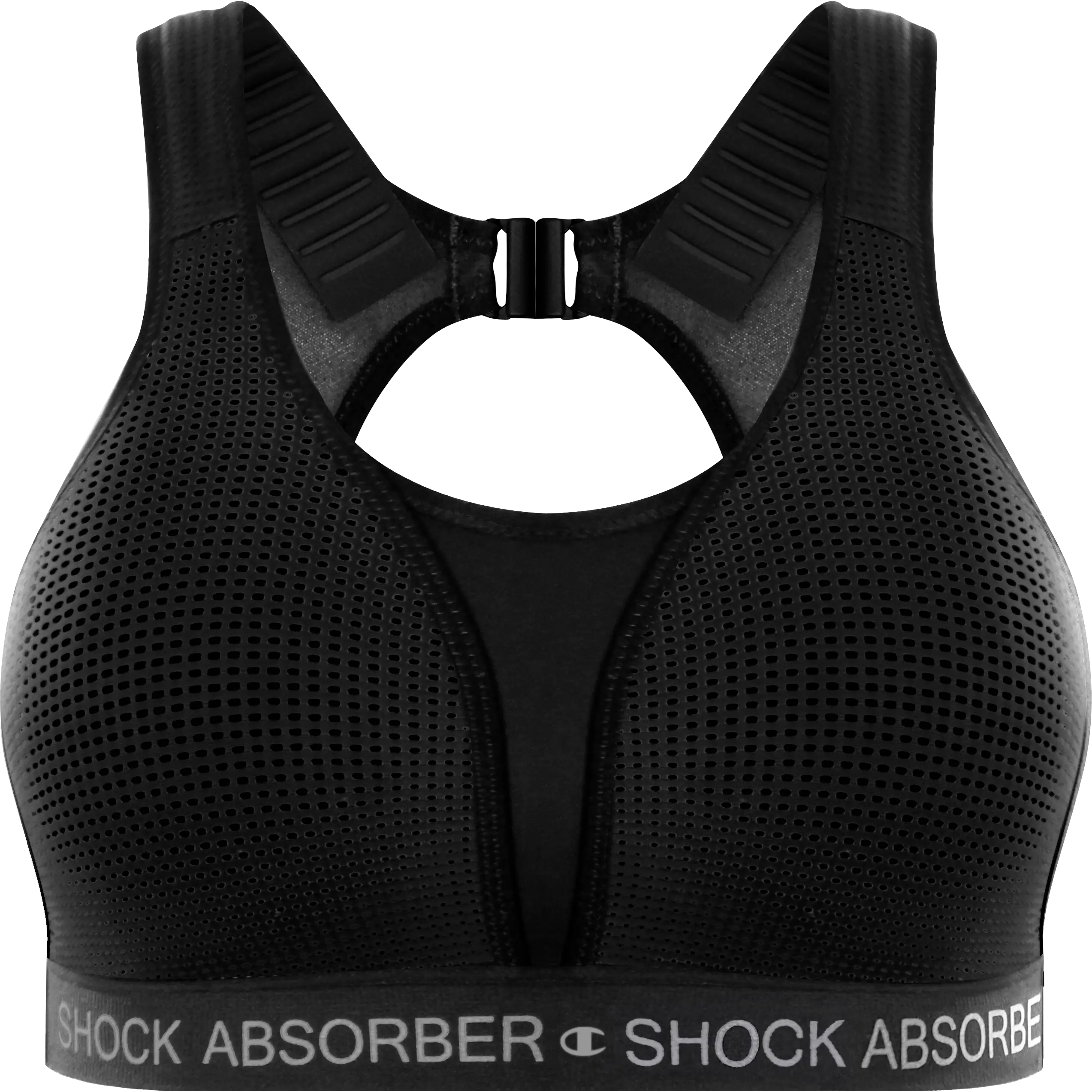 Shock Absorber Ultimate Run Bra Padded - Sort - 70/B - Løbeundertøj