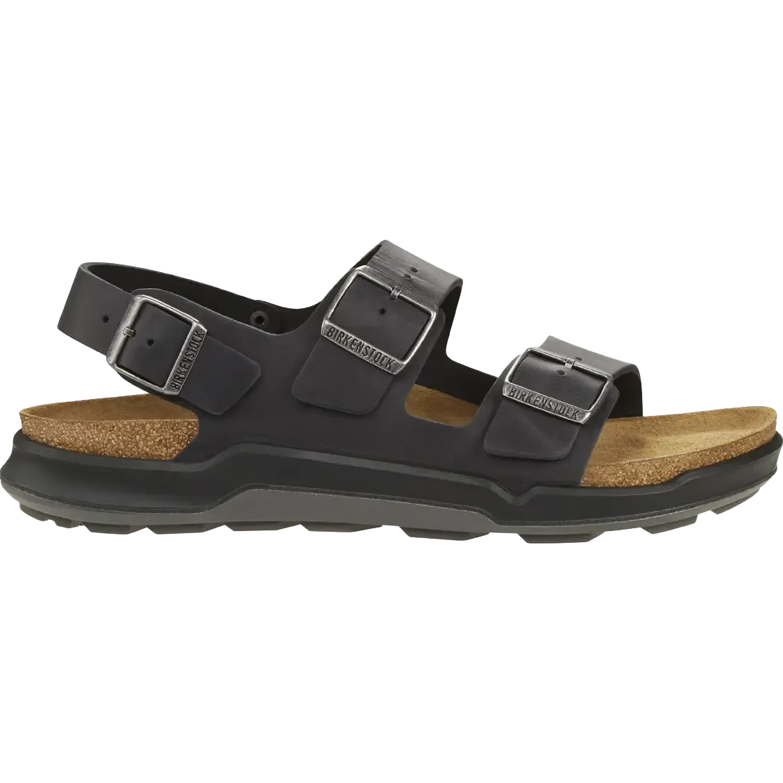 Milano Crosstown Natural Leather Oiled Regular sandal