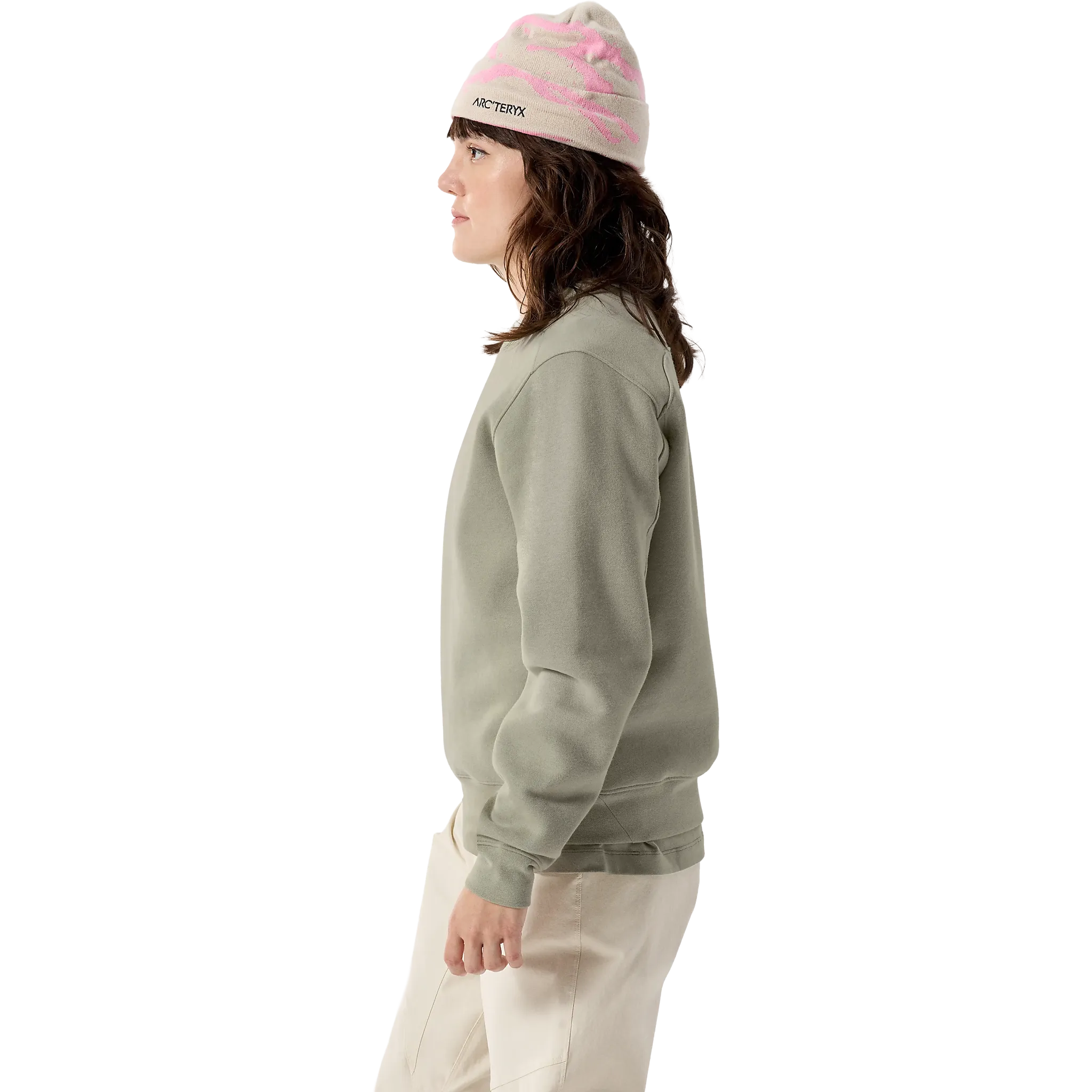 Emblem Fleece Crew Kvinnor