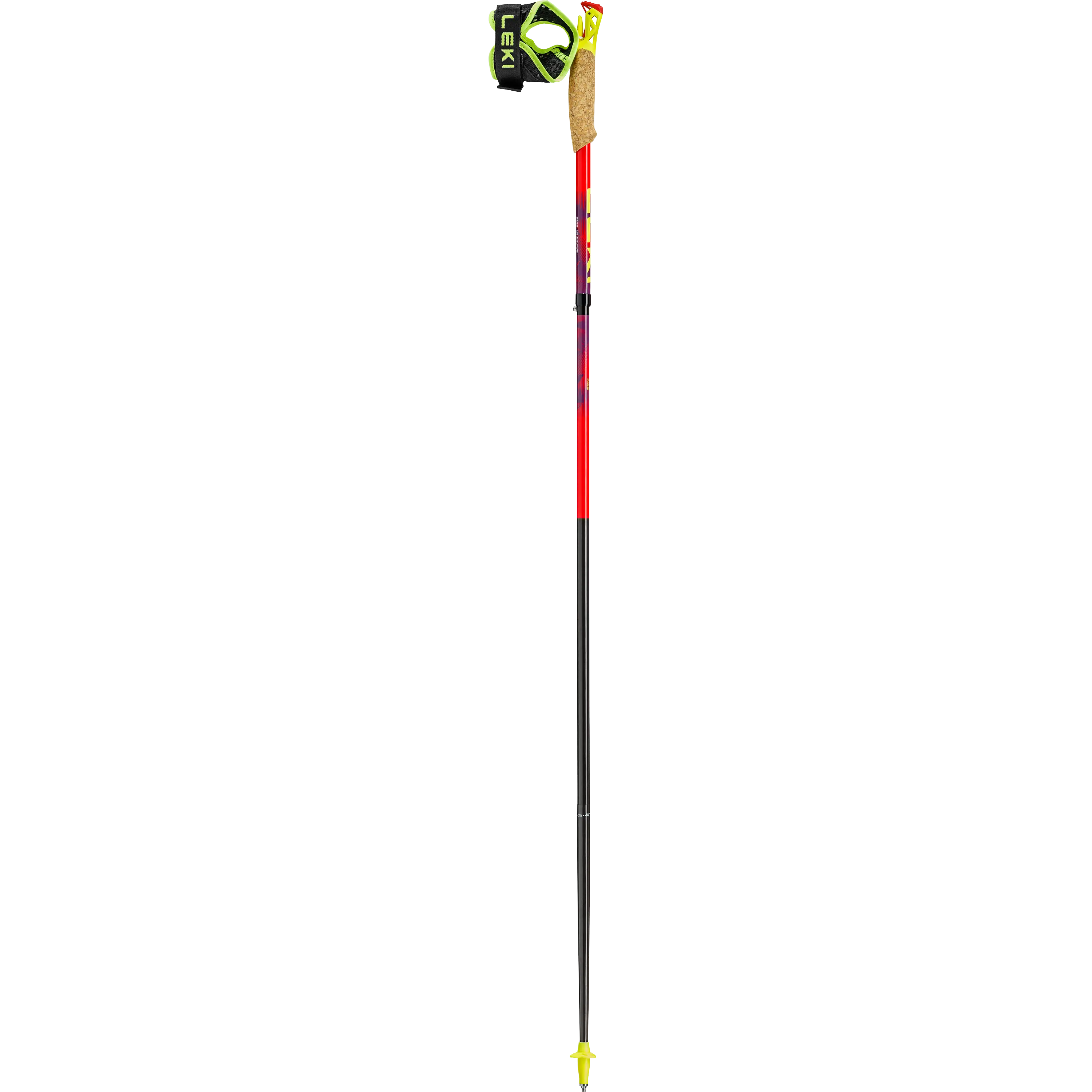 LEKI Ultratrail FX One - Bright red - 115 cm - Vandrestave