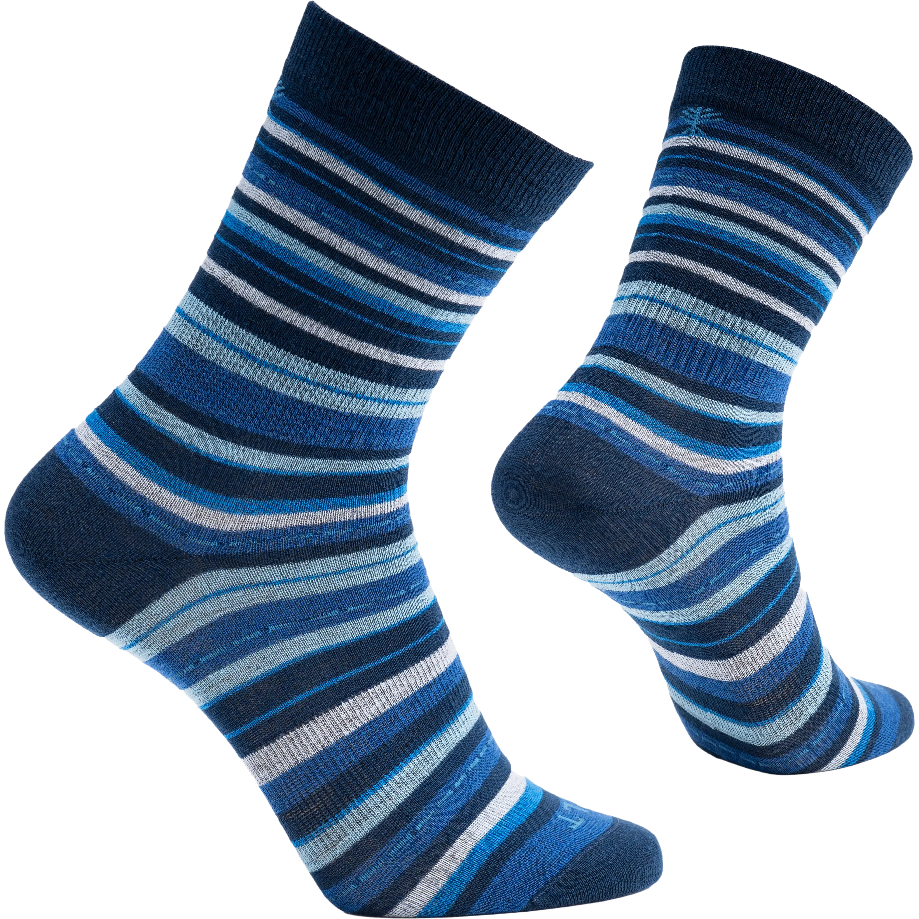 TLT Everyday Colour Crew - Pegeant Blue - 39-42 - Uldsokker til børn