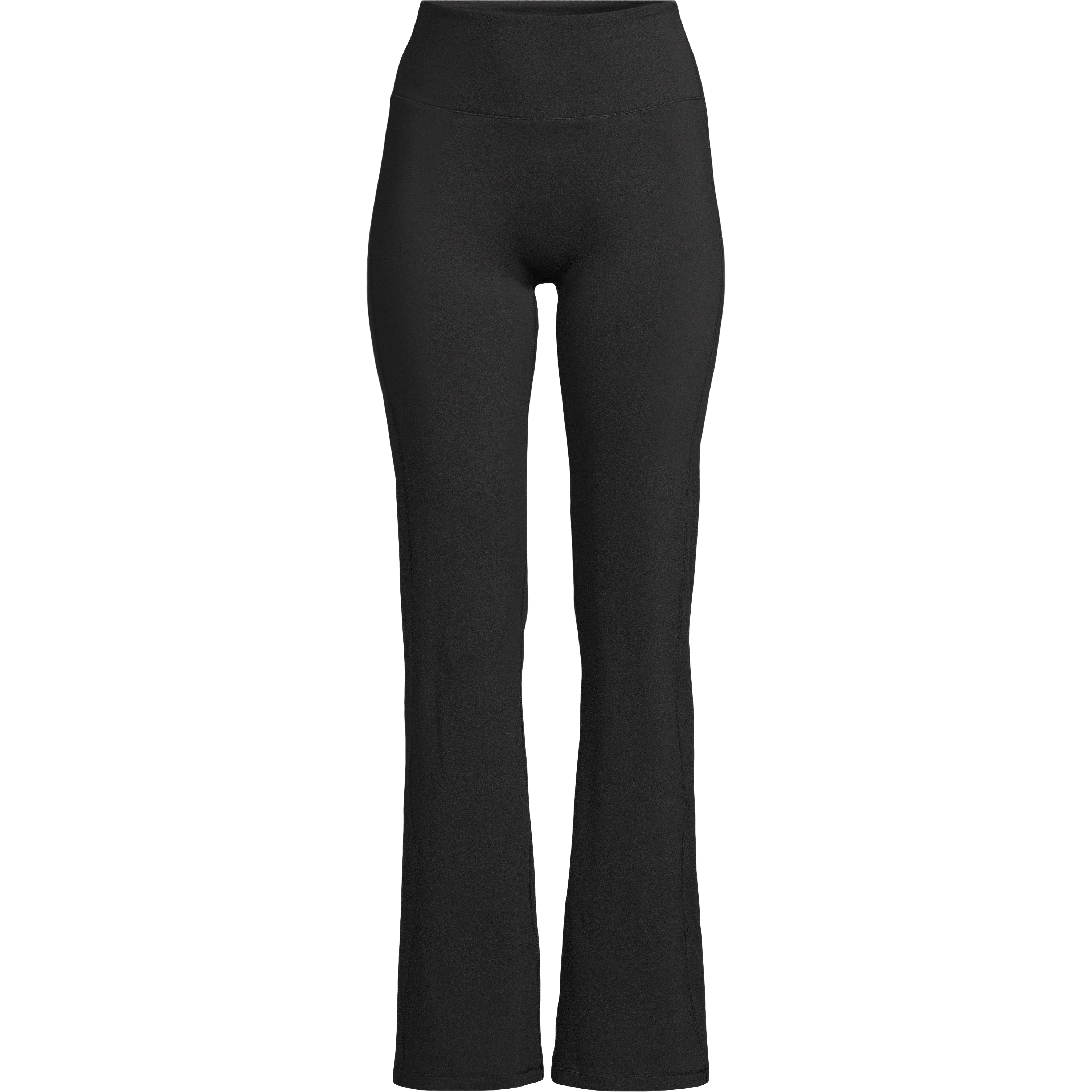 Casall Soft Touch Flared Pants Woman - Black - L - Løbetights og bukser