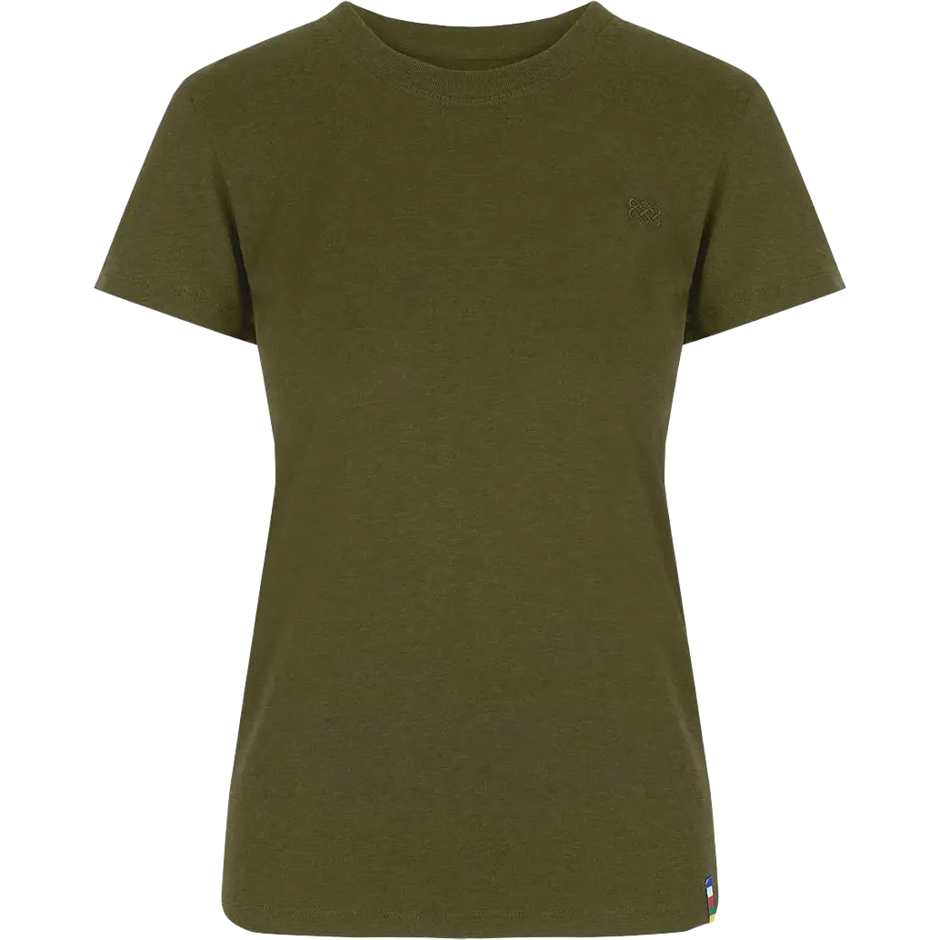 Sherpa Bali Crew Tee Women dame-T-shirt - Evergreen - M - Kortærmet T-shirts