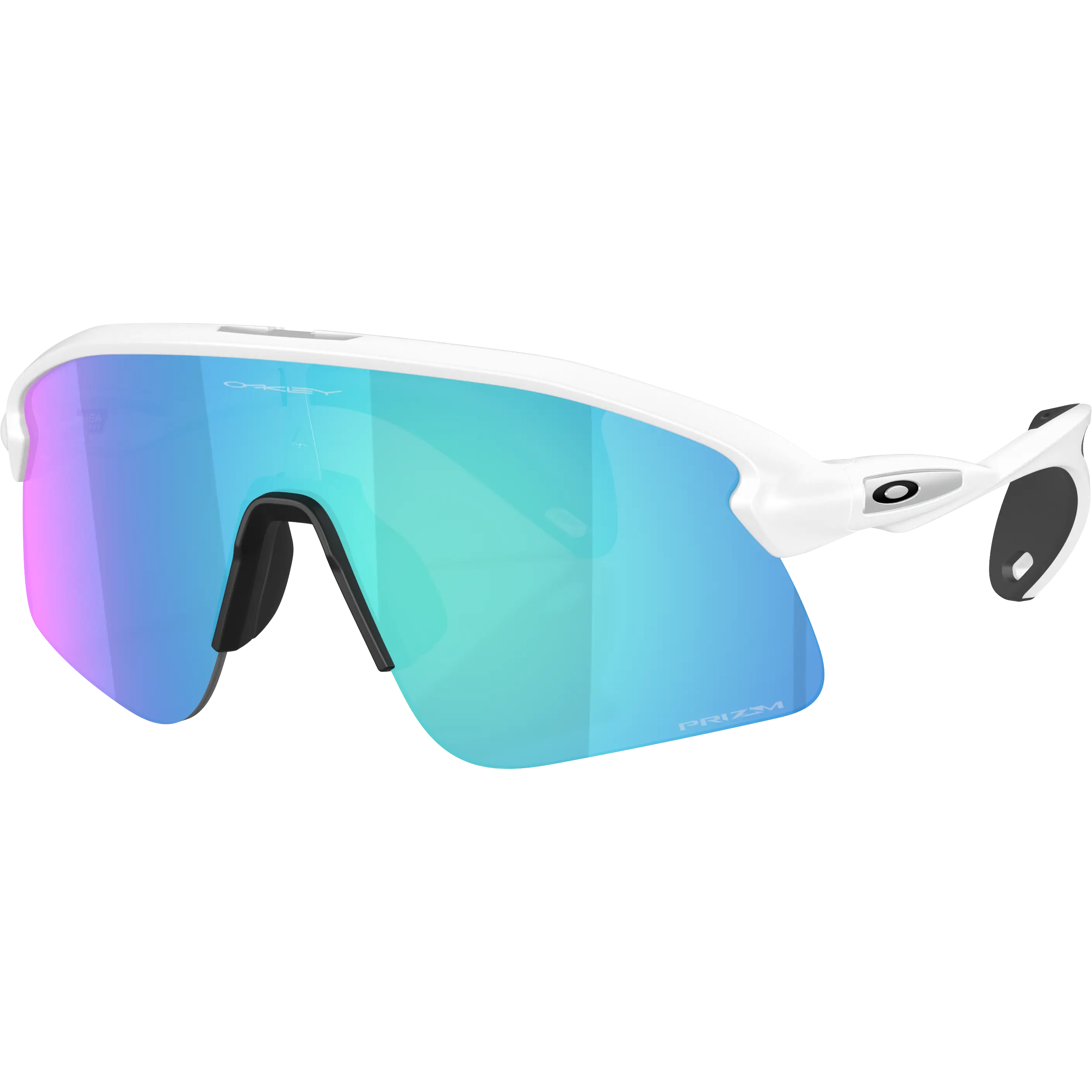 Oakley Stunt Devil Small Unisex Sportsbrille - Matte White - One size - Solbriller