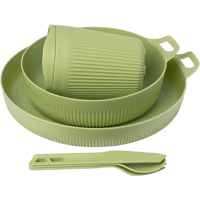 Sea to Summit Horizon Dinnerware Set 6 Piece - Tarragon - One size - Spisegrej
