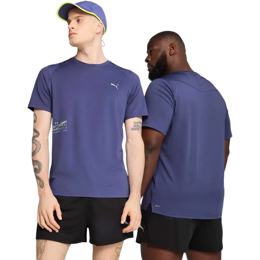 Run Graphic Mesh Tee Men