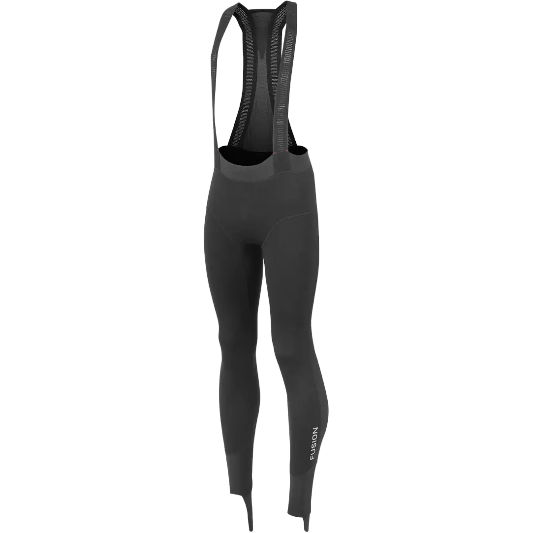 Fusion S3 Long Bib Tights Unisex - Black - XL - Cykelbukser