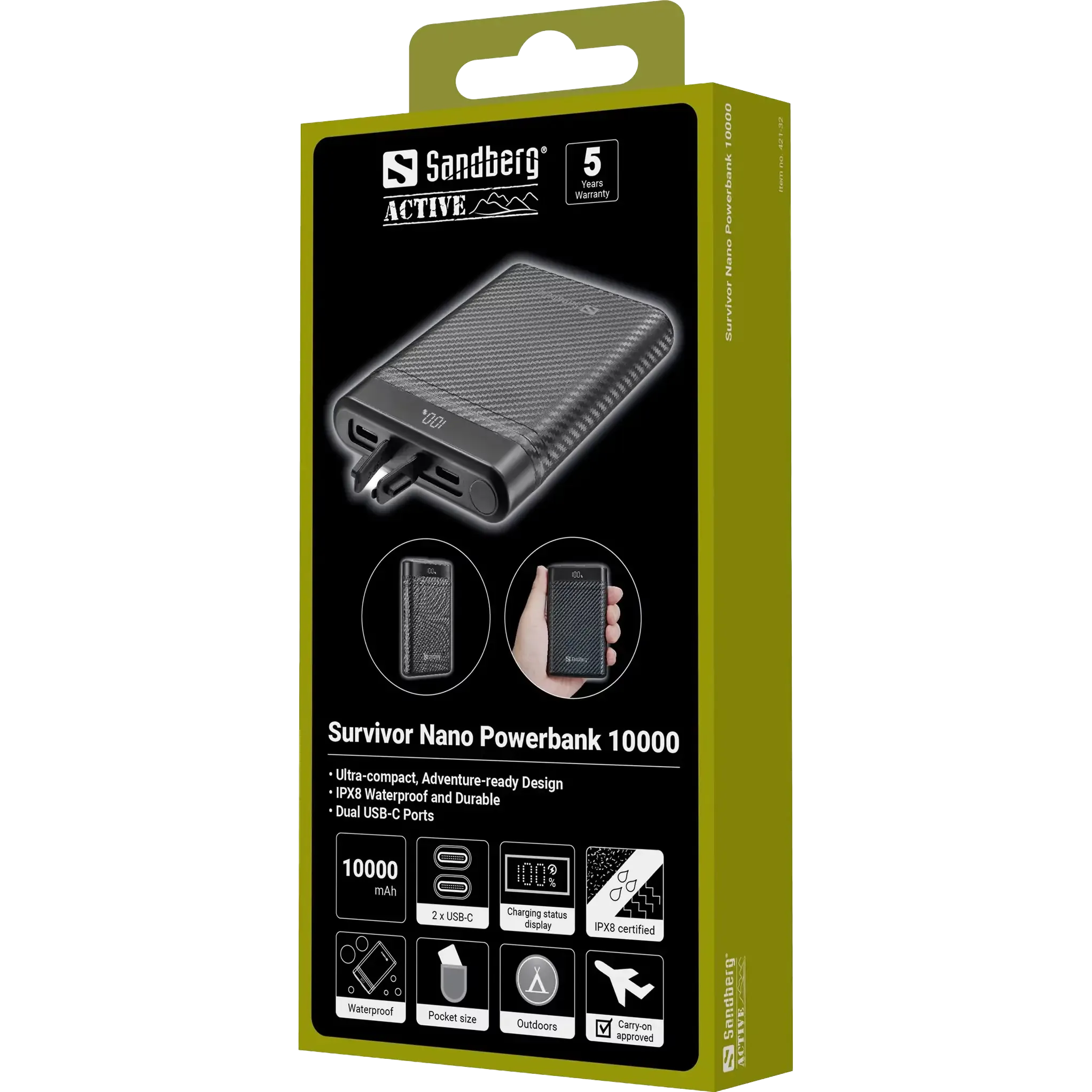 10.000 Survivor Nano Powerbank