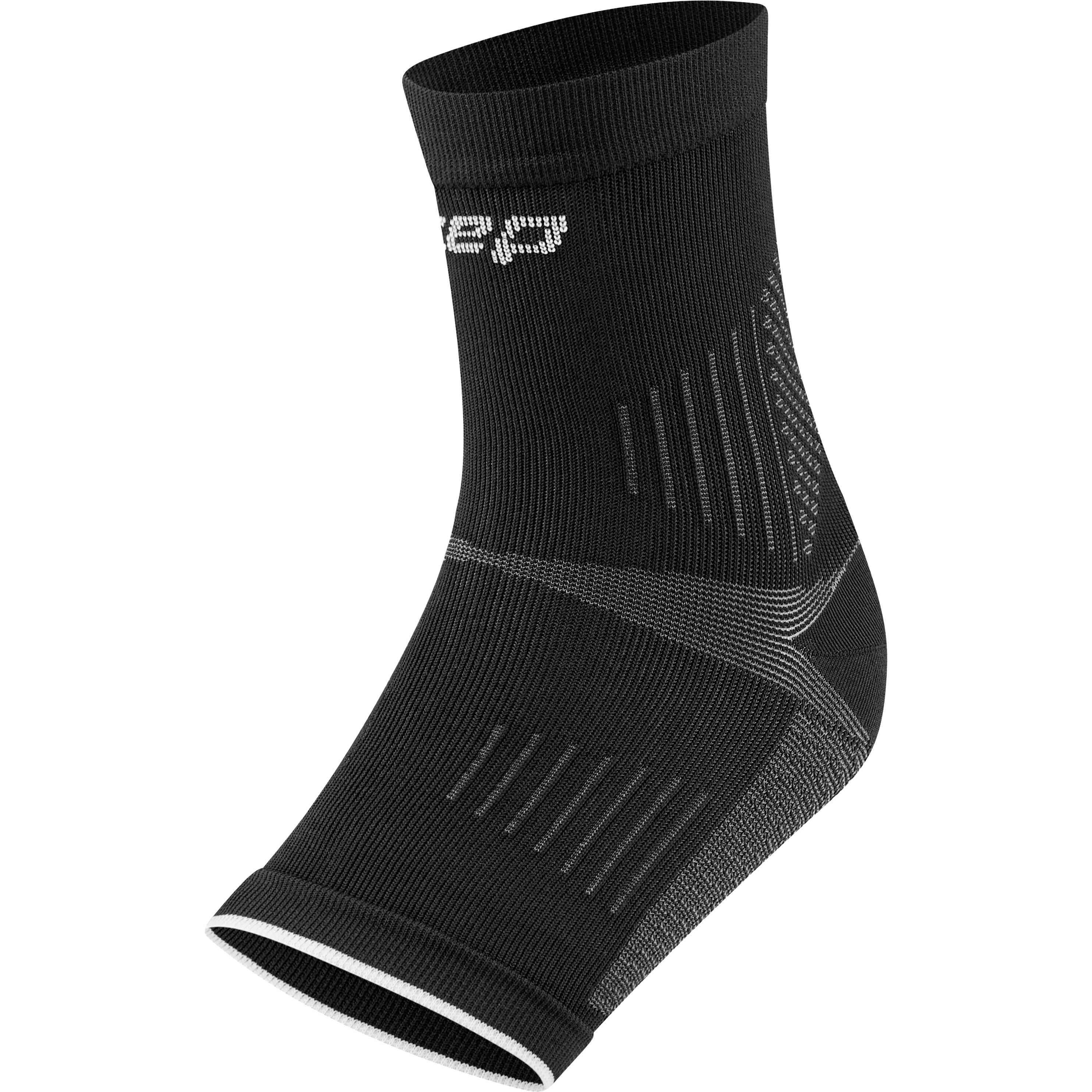 CEP Mid Support Plantar Sleeves 2.0 Unisex - Black/Grey - II 37-39