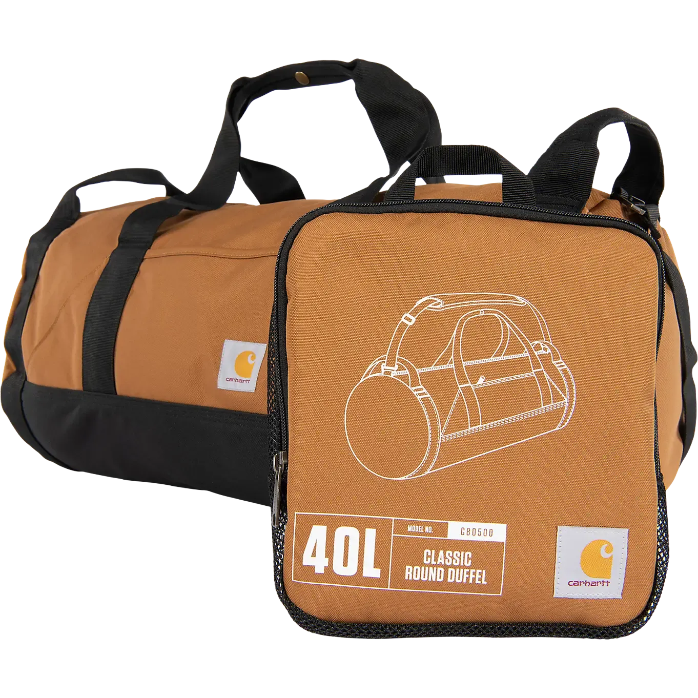 Classic Round Duffel 40
