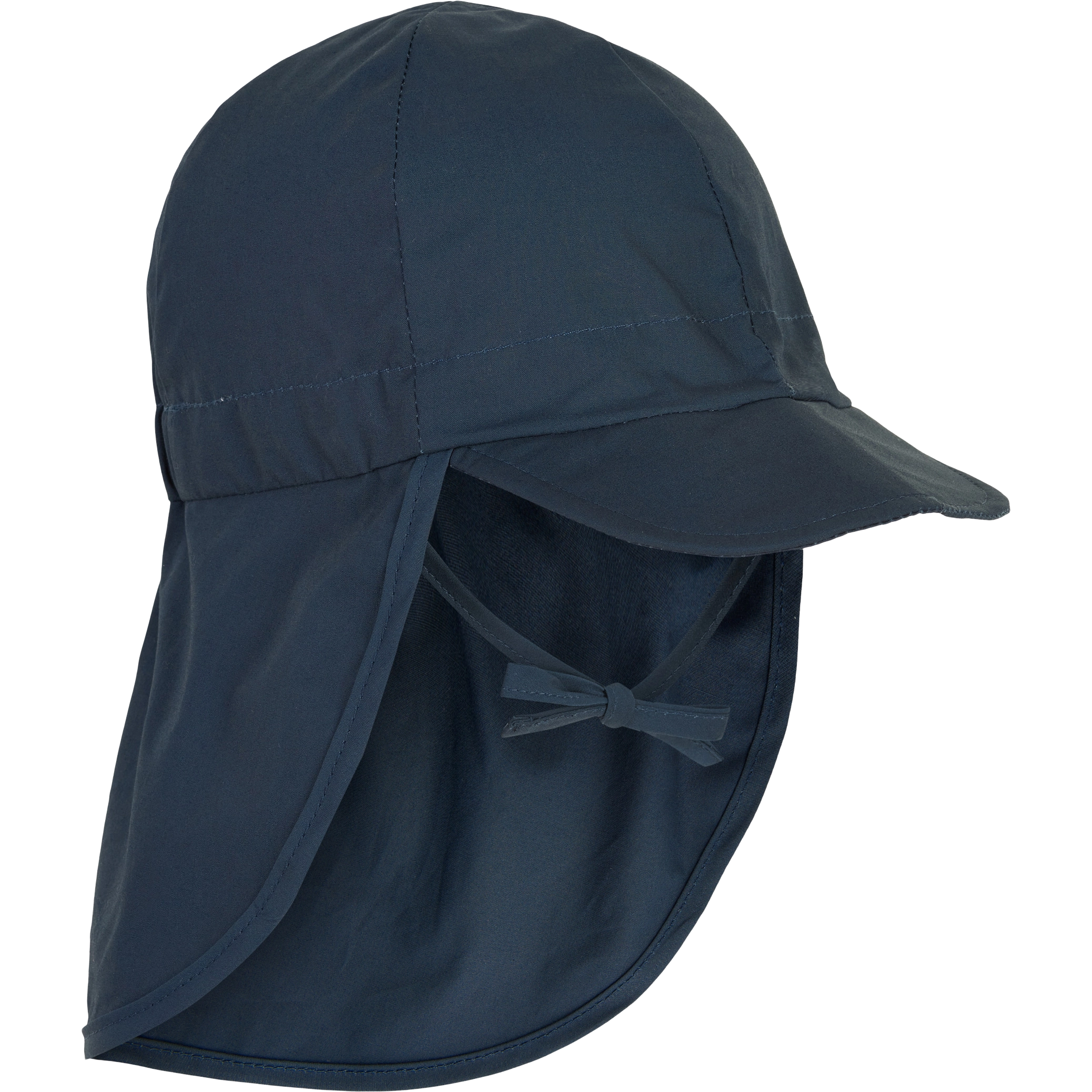Mikk-Line Summercap Long Neck kasket - Blue Nights - 2/4 år - Hatte og kasketter til børn