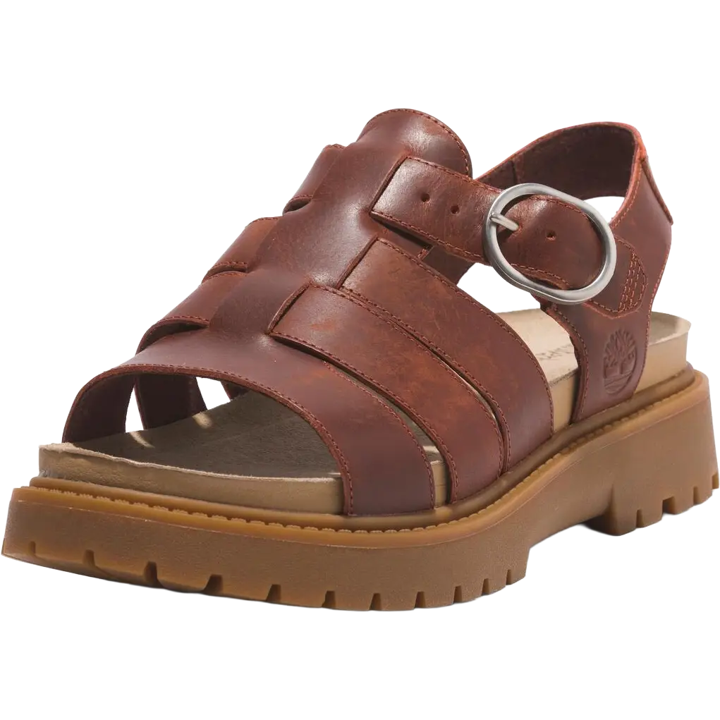 Timberland Clairemont Way Fisherman Sandal Full Grain Women - Dark Red Full Grain - 41 - Sandaler