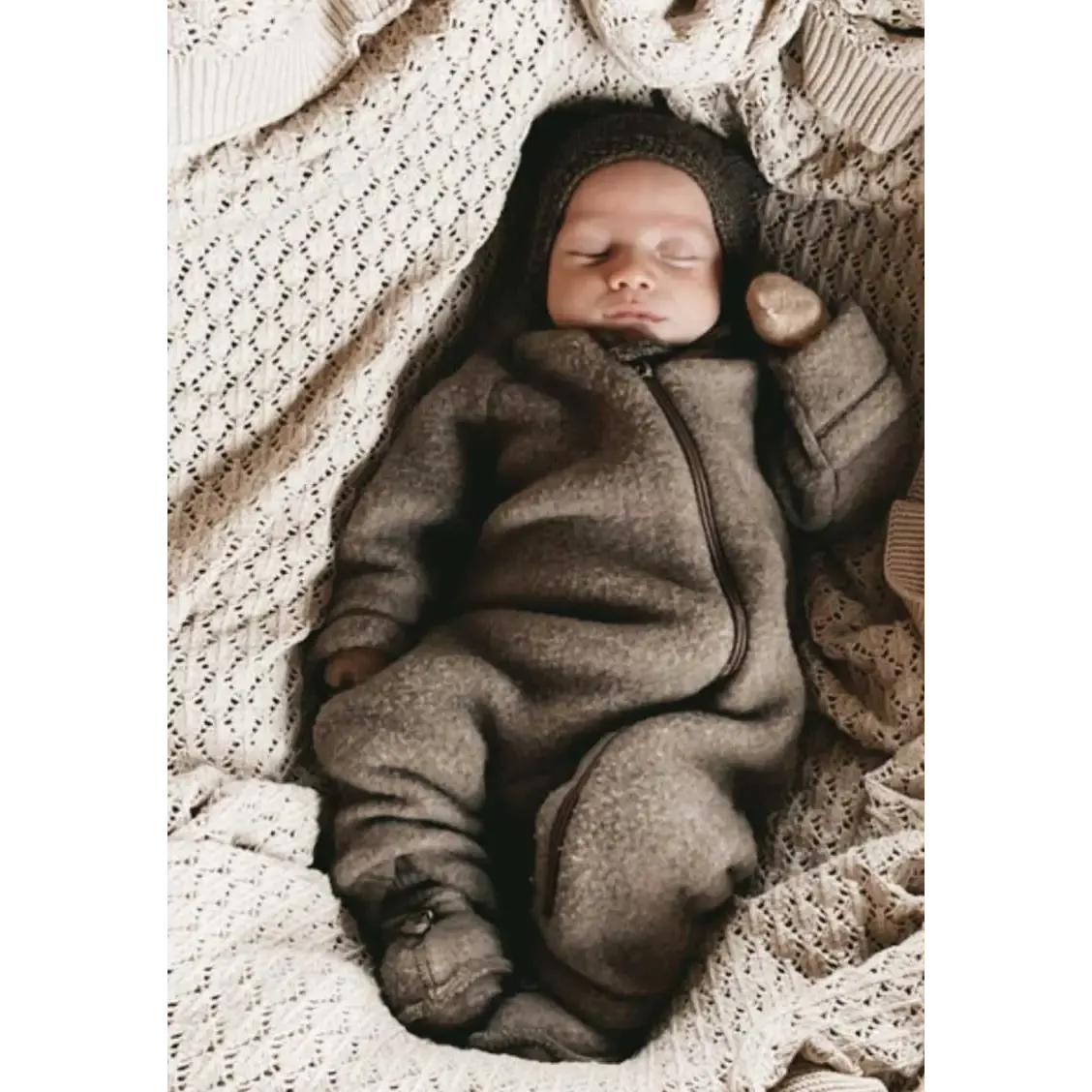 Wool Baby Suit sparkedragt