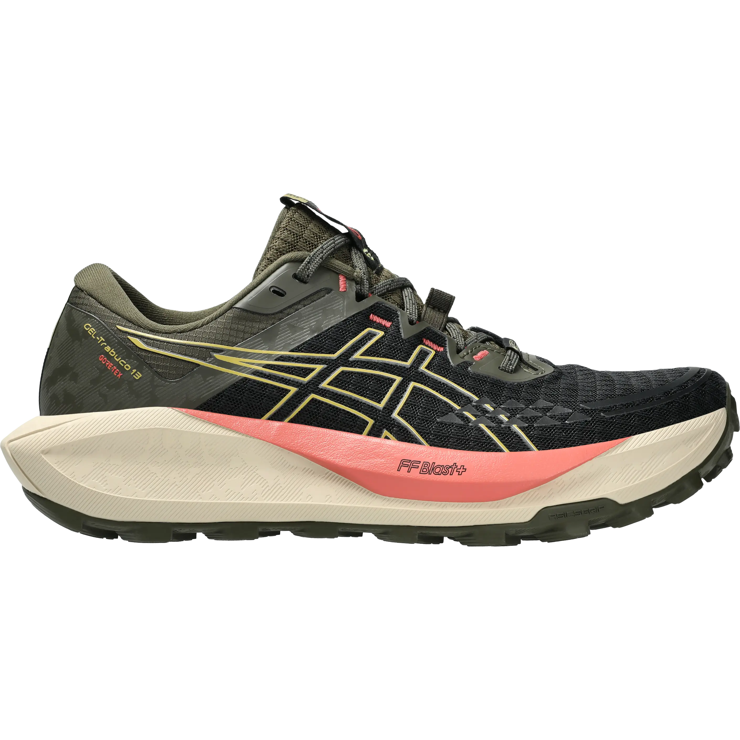 Asics Gel-Trabuco 13 GTX Women - Black/Lemongrass - US6,5/UK4,5/37,5 - Trailsko