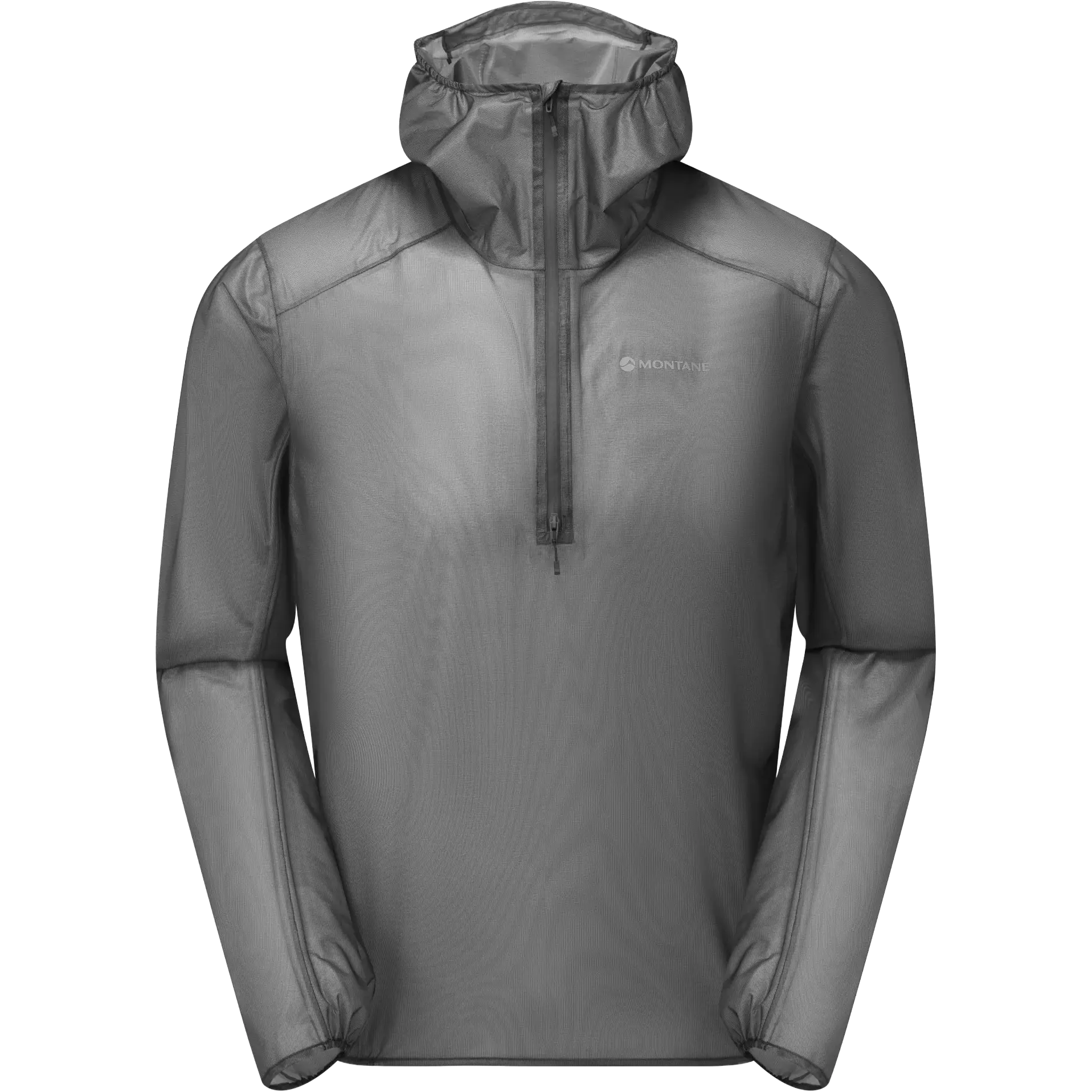 Montane Minimus Nano Pull On Jacket Unisex - Midnight Grey - S - Løbejakker