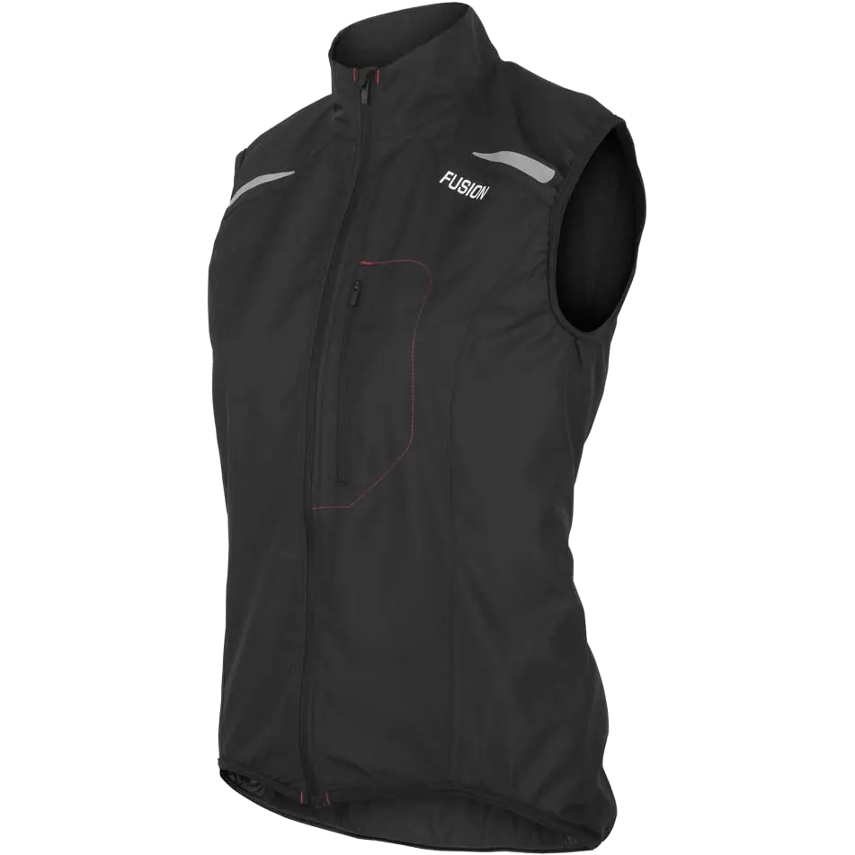 Fusion S1 Run Vest Women løbevest - Sort - S - Løbeveste