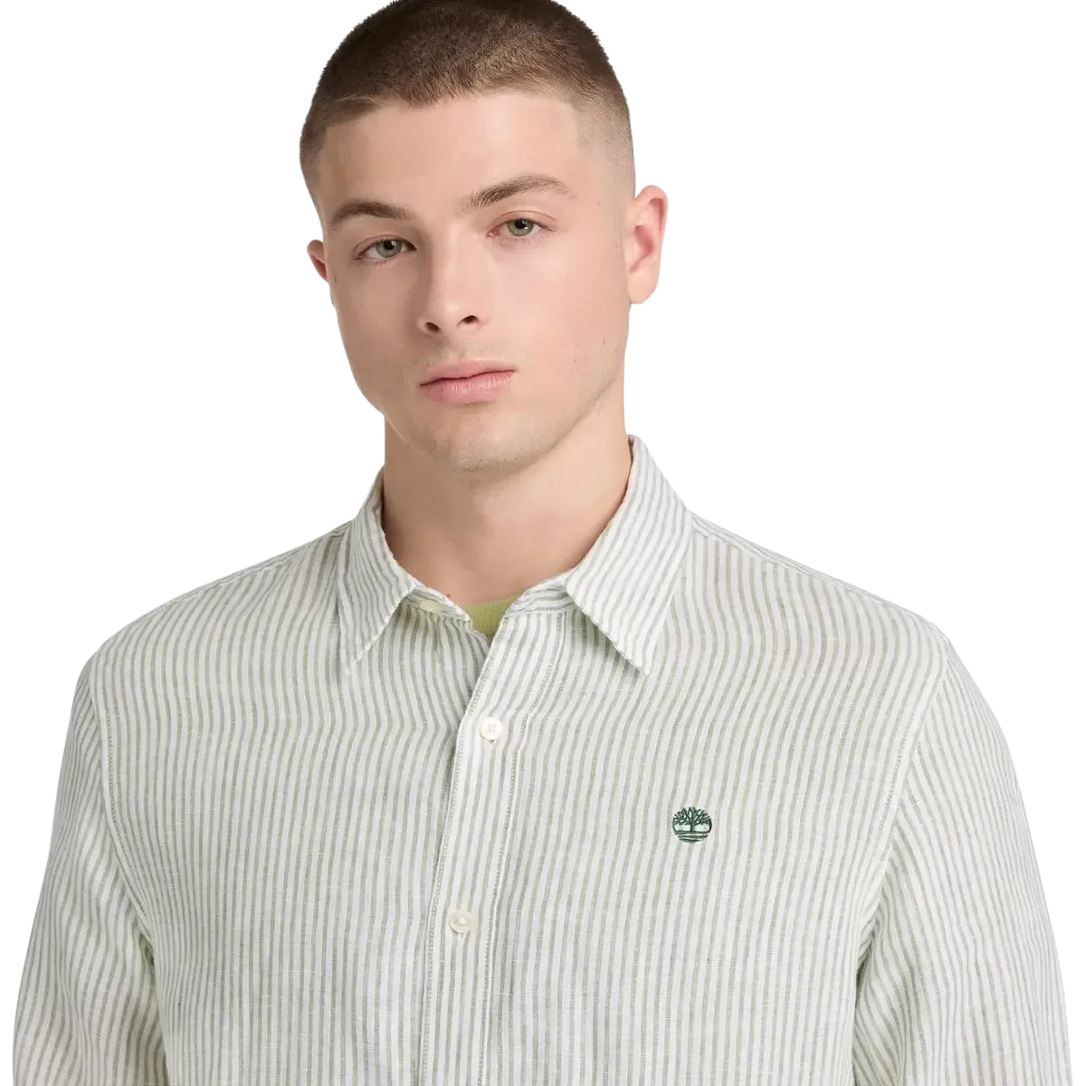 Mill Brook Linen Striped Shirt Reg Men