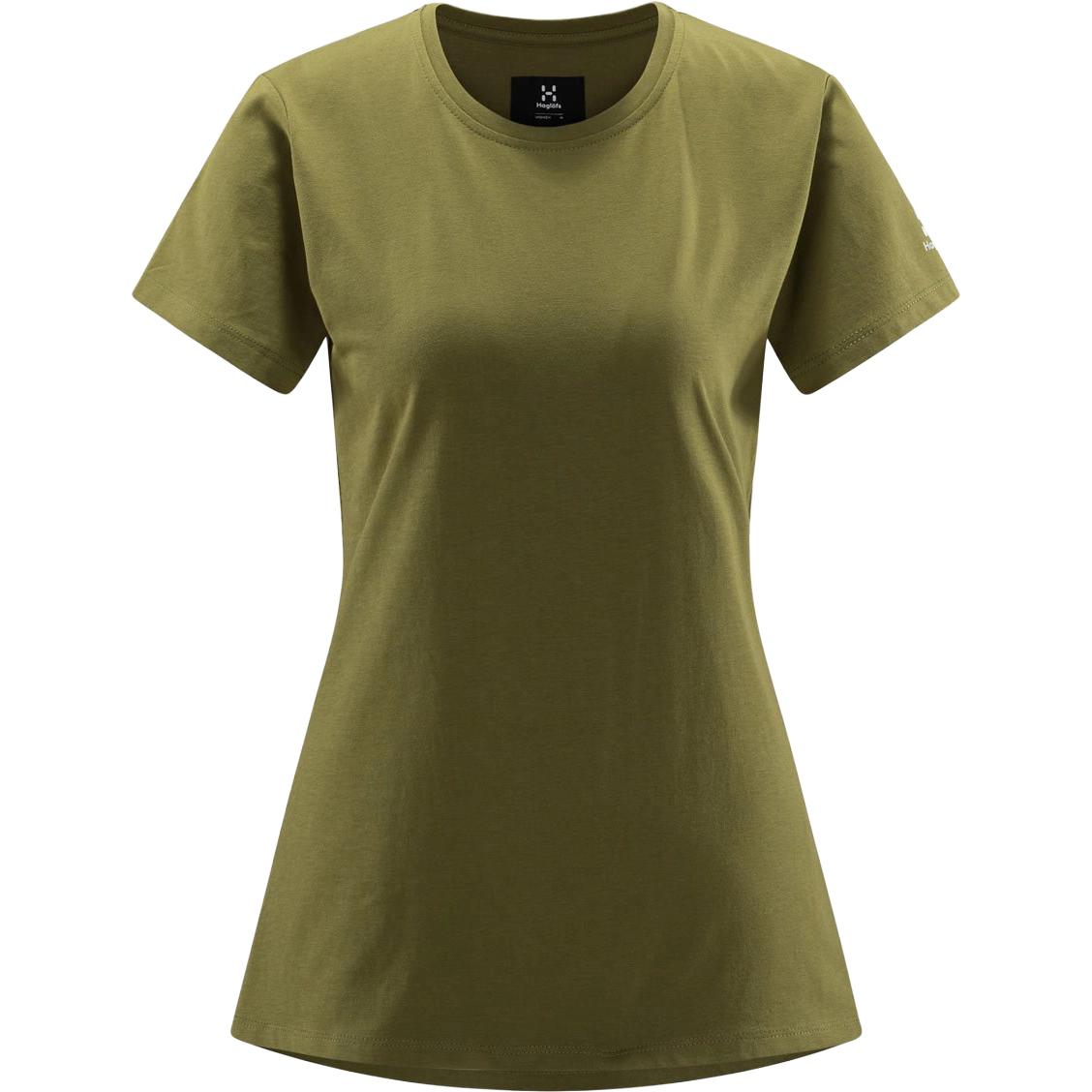 Haglöfs Outsider By Nature Tee Women dame-T-shirt - Olive Green - M - Kortærmet T-shirts