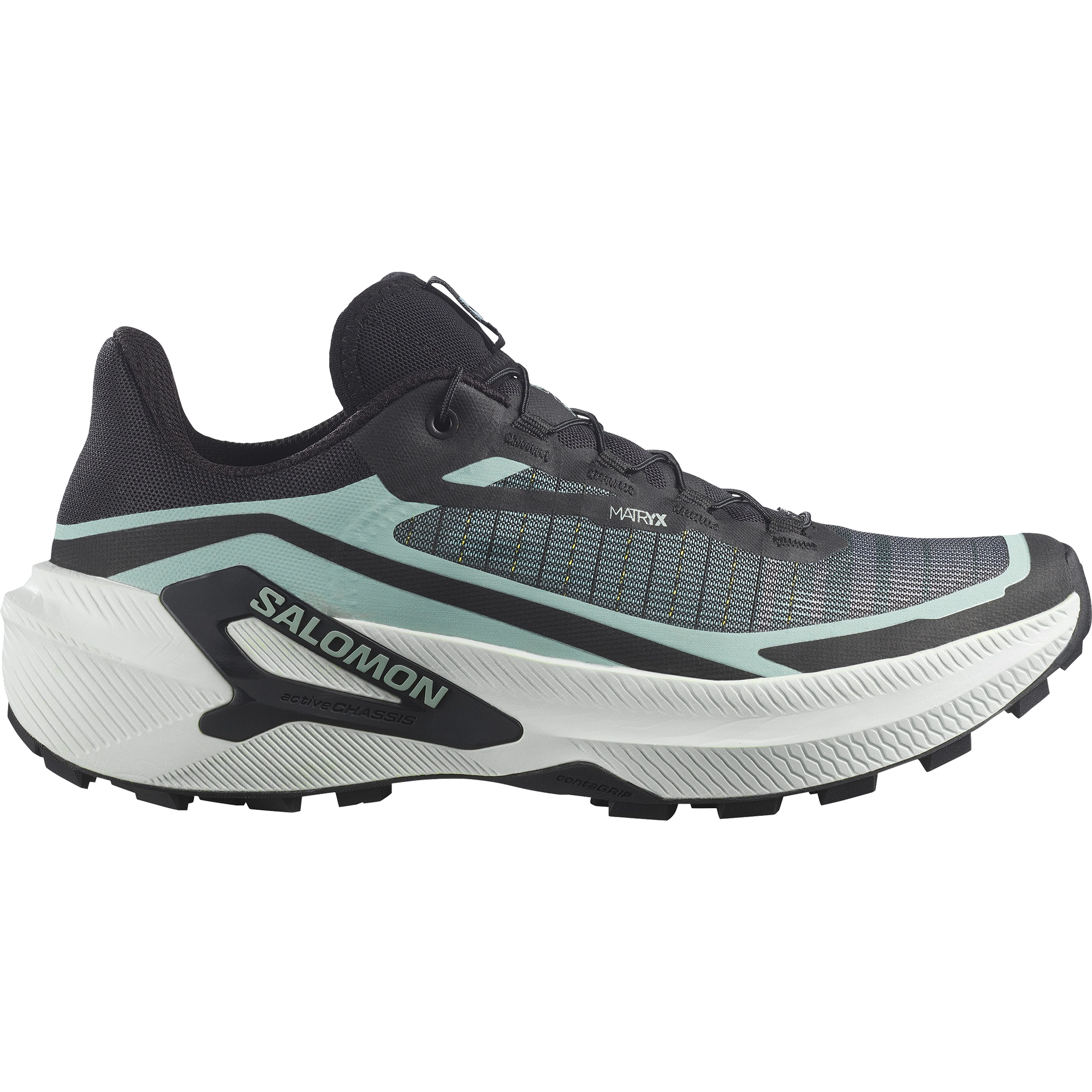 Salomon Genesis 2 Women - Clearly Aqua/Black/Lichen - UK6,5/EU 40 - Trailsko